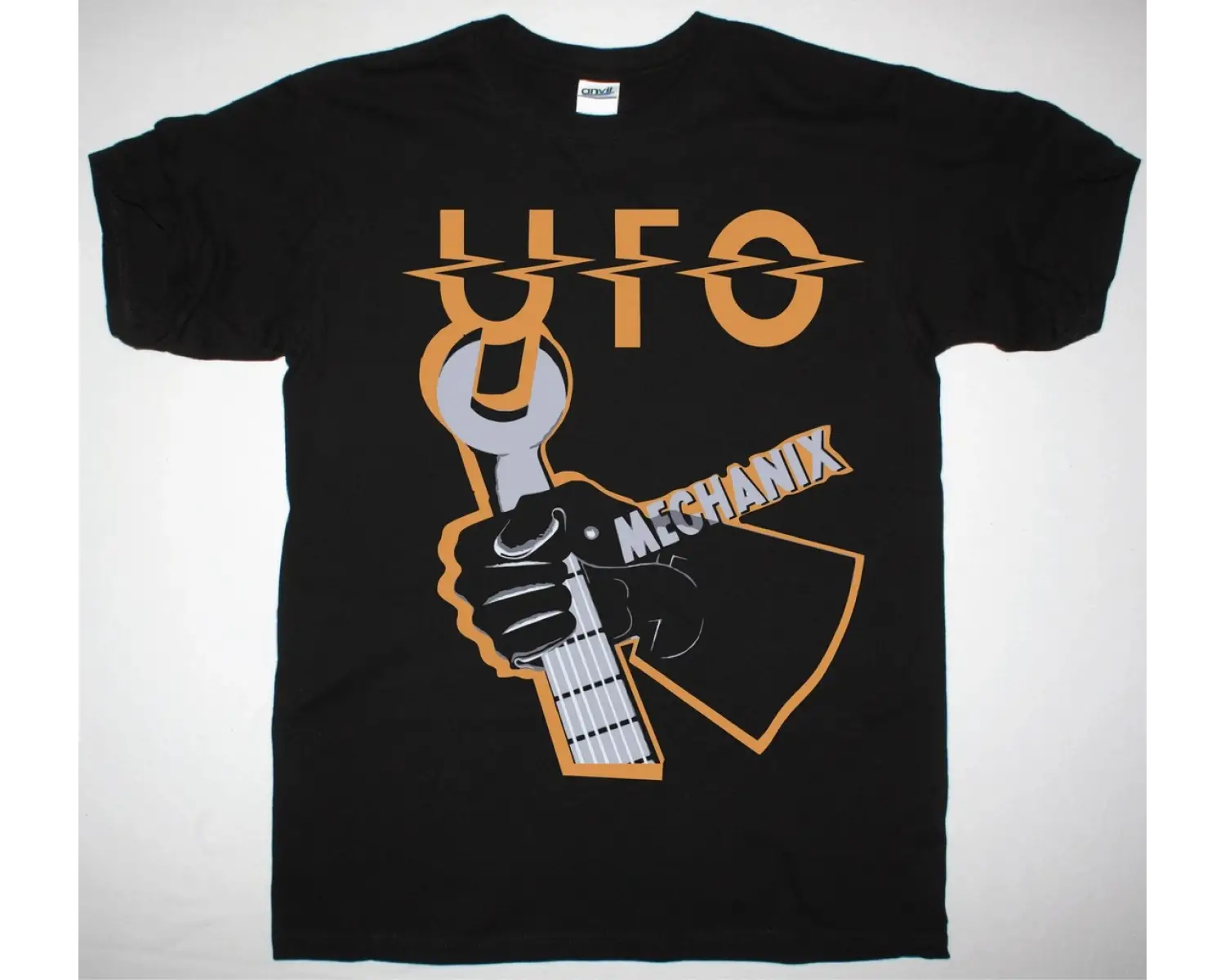 RANCID TOMORROW NEVER COMES NEW BLACK T SHIRT ÖN BASKILI