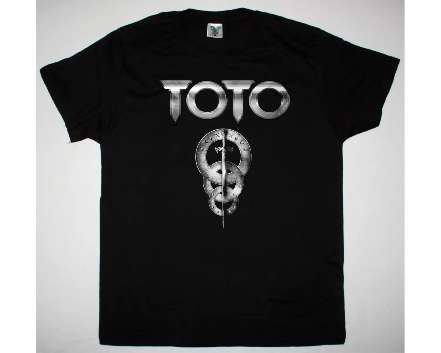 RAZOR LOGO NEW BLACK T SHIRT ÖN BASKILI