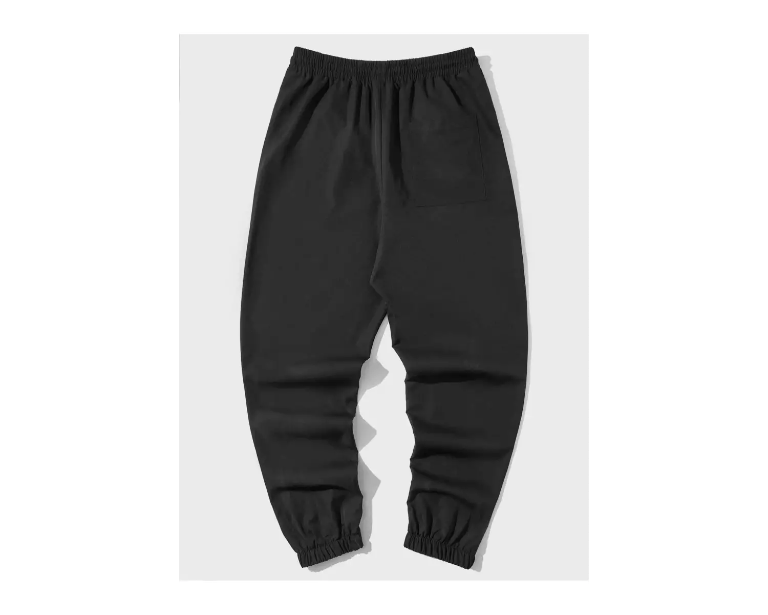 Reflective Cartoon Graphic Drawstring Waist Pants