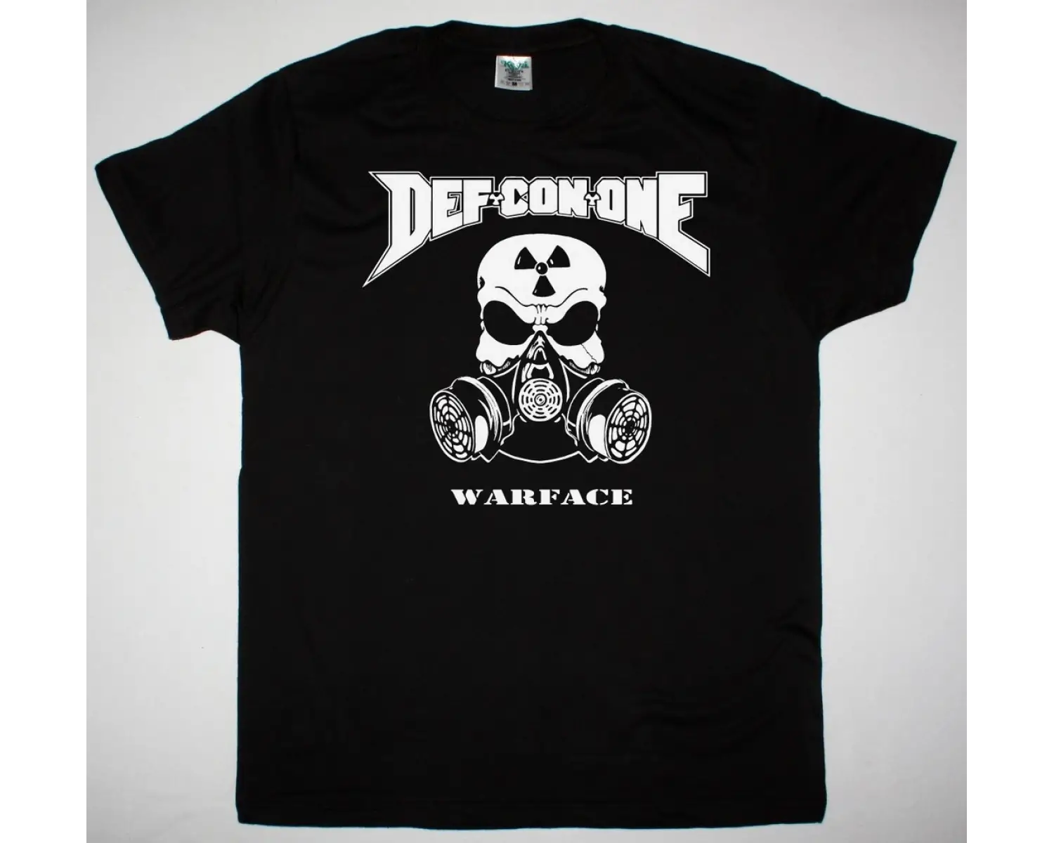 R.E.M. SHIRT NEW BLACK T-SHIRT ÖN BASKILI