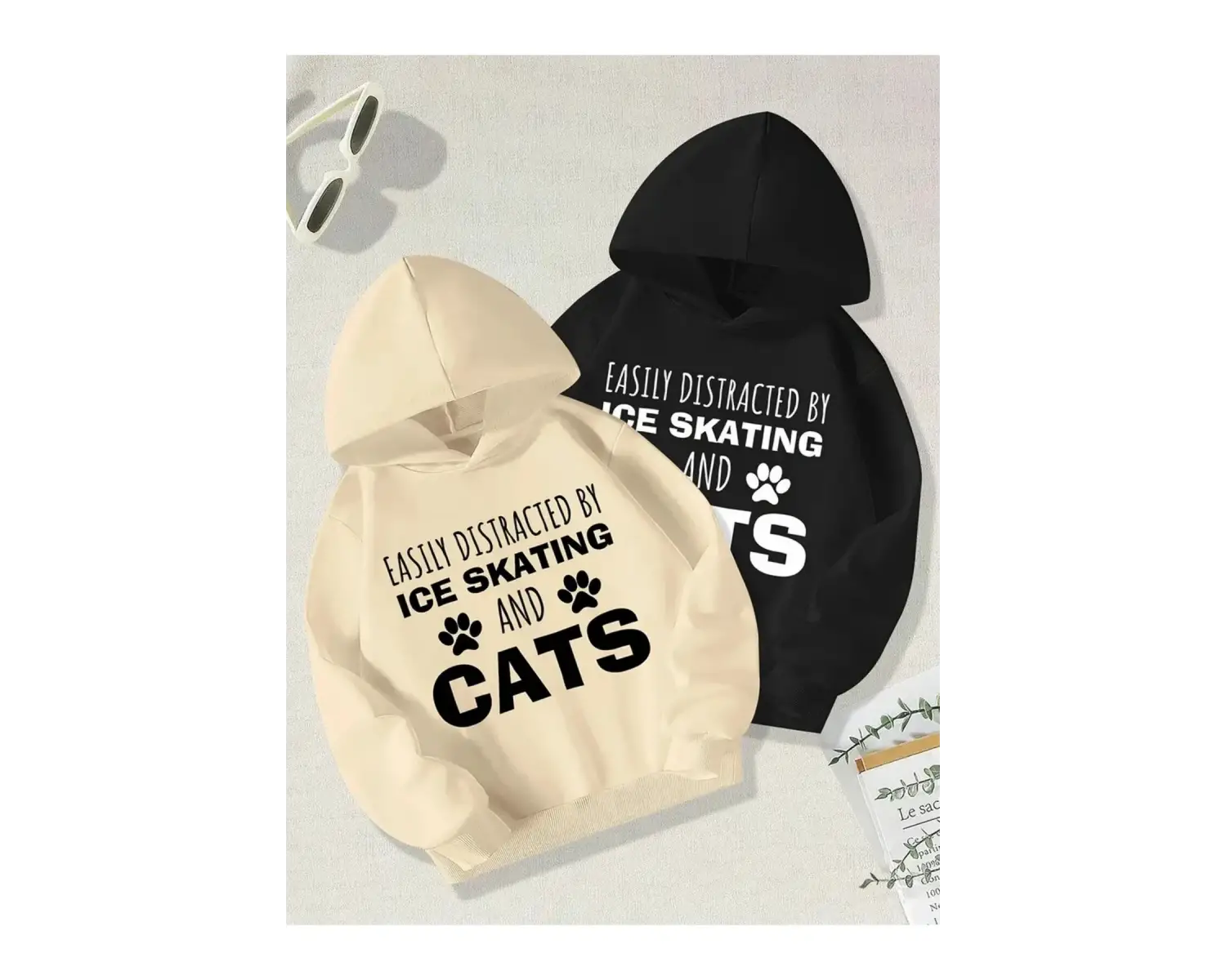 Renkli Kapşonlu Sweatshirt Çift Sevgili Kombinleri Couple Clothing