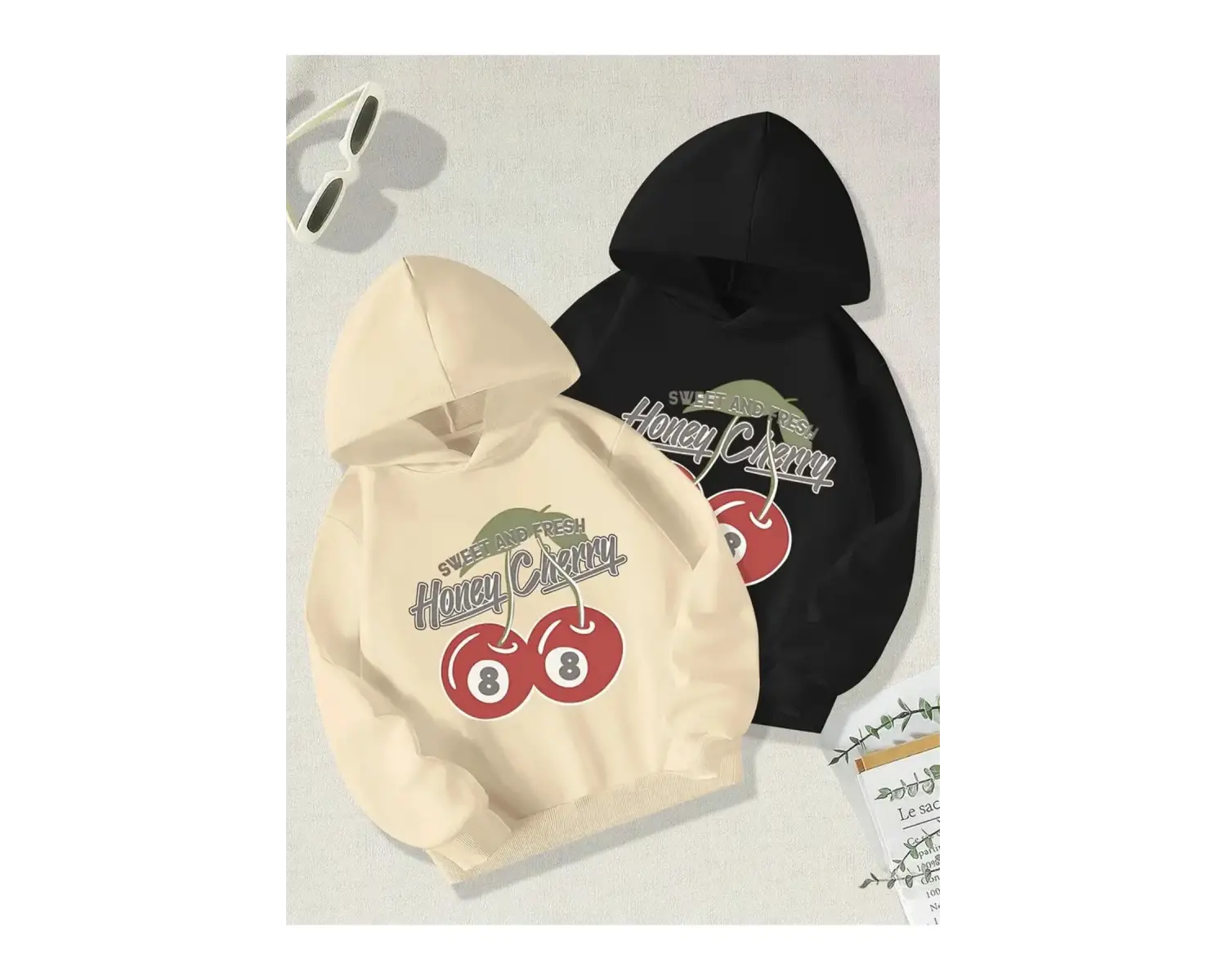 Renkli Kapşonlu Sweatshirt Çift Sevgili Kombinleri Couple Clothing