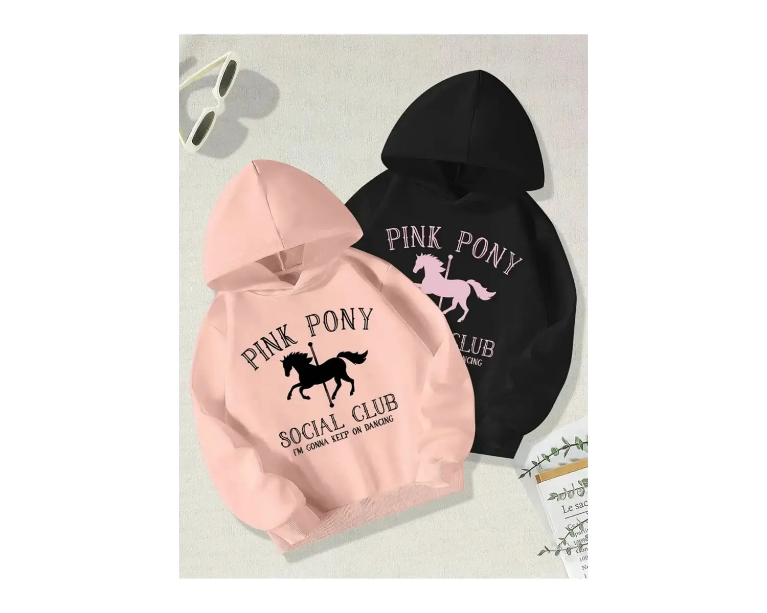 Renkli Kapşonlu Sweatshirt Çift Sevgili Kombinleri Couple Clothing