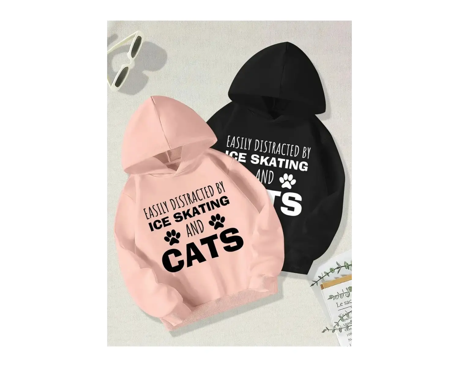 Renkli Kapşonlu Sweatshirt Çift Sevgili Kombinleri Couple Clothing