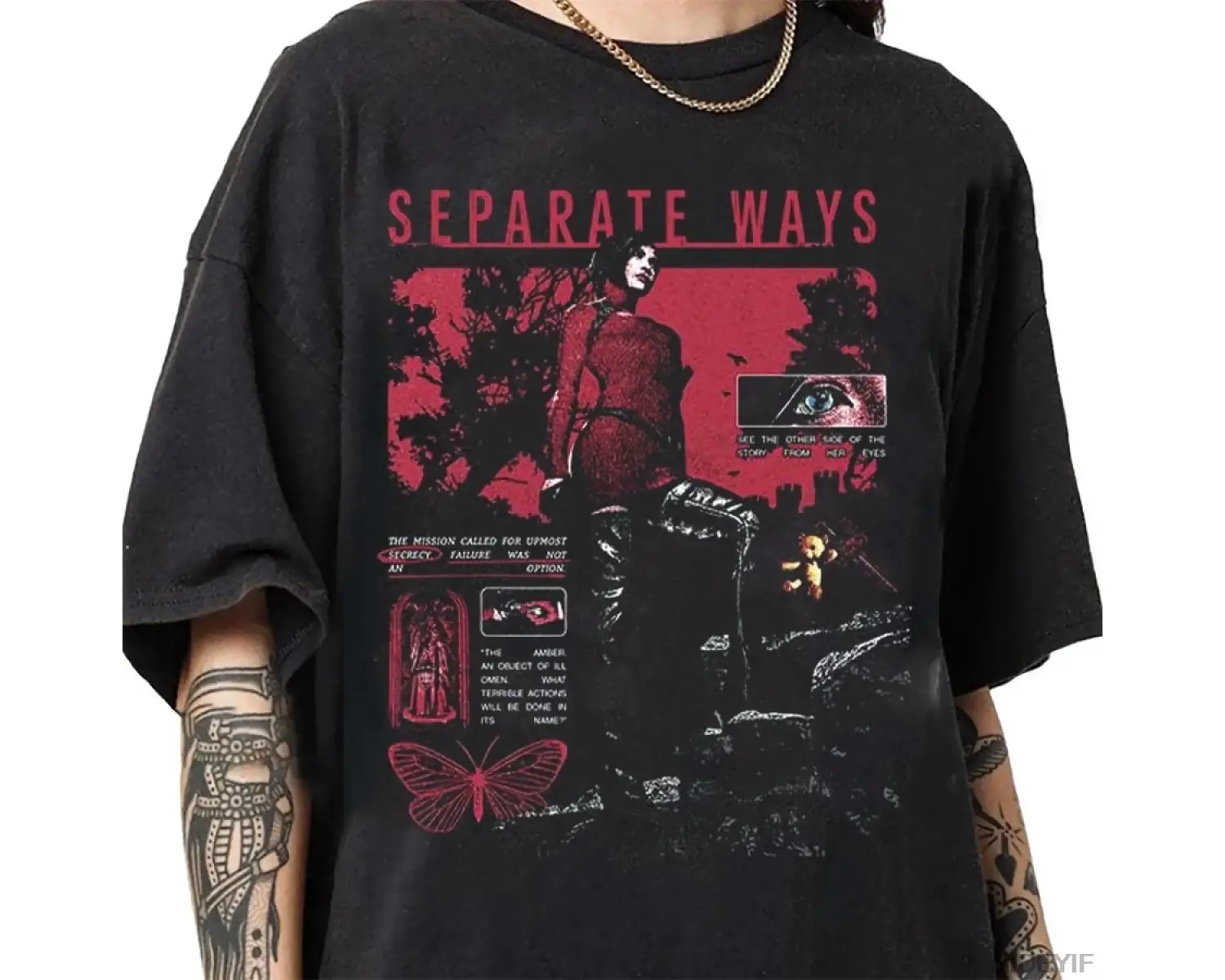 Resident Evil Biohazard Oyunu Ada wong T-shirt Erkekler Kadınlar Için % 100% Pamuk T Shirt St