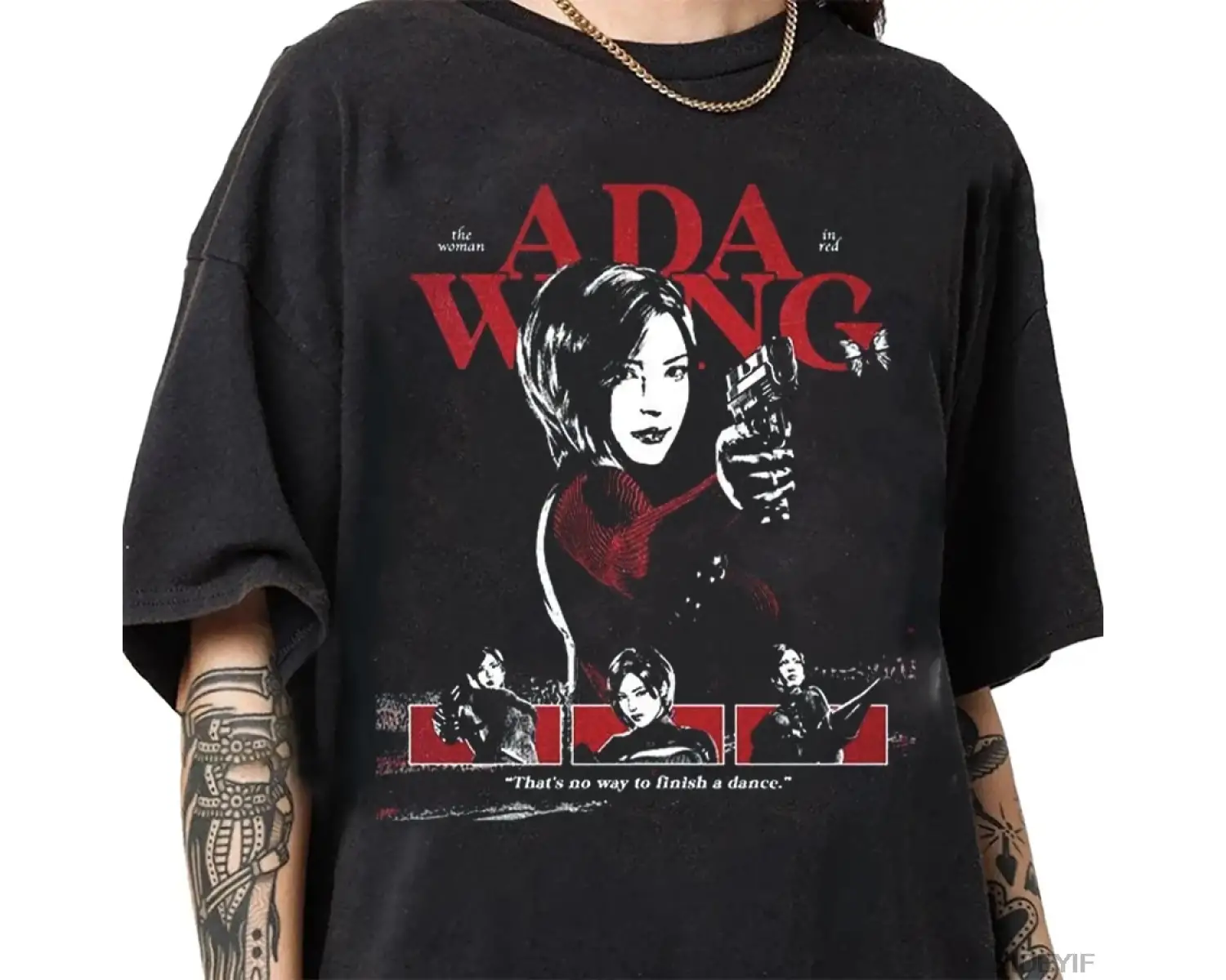 Resident Evil Biohazard Oyunu Ada Wong T-shirt Erkekler Kadınlar Için % 100% Pamuk T Shirt St