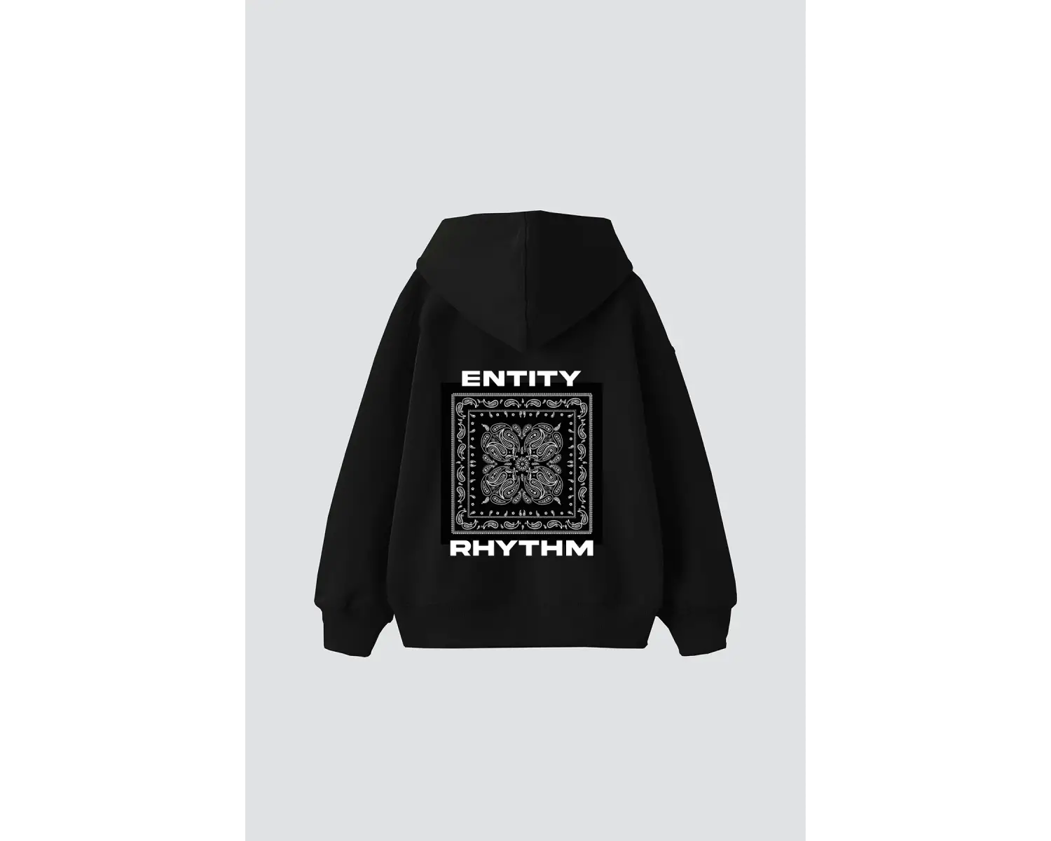 Rhythm Bandana Baskılı Oversize Unisex Beyaz