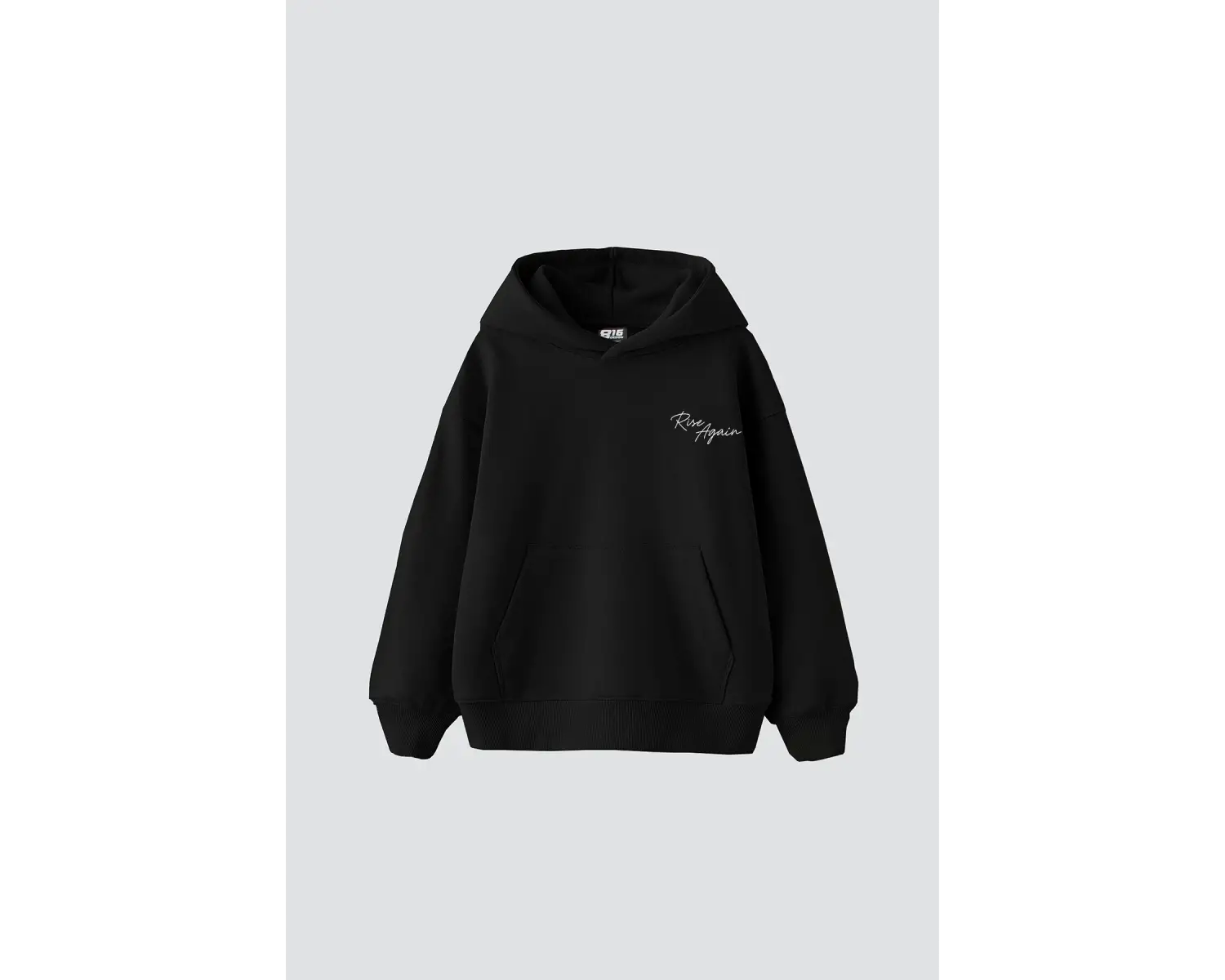 Rise Again Baskılı Oversize Unisex Premium Beyaz