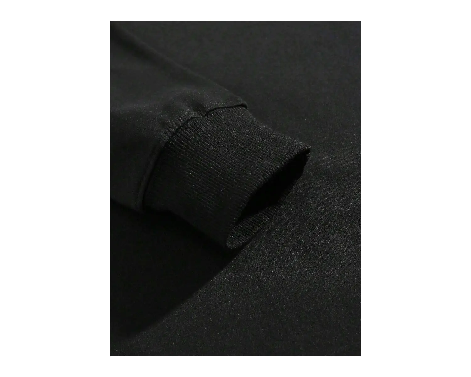 ROMWE Guys Letter & Skull Print Pullover Siyah