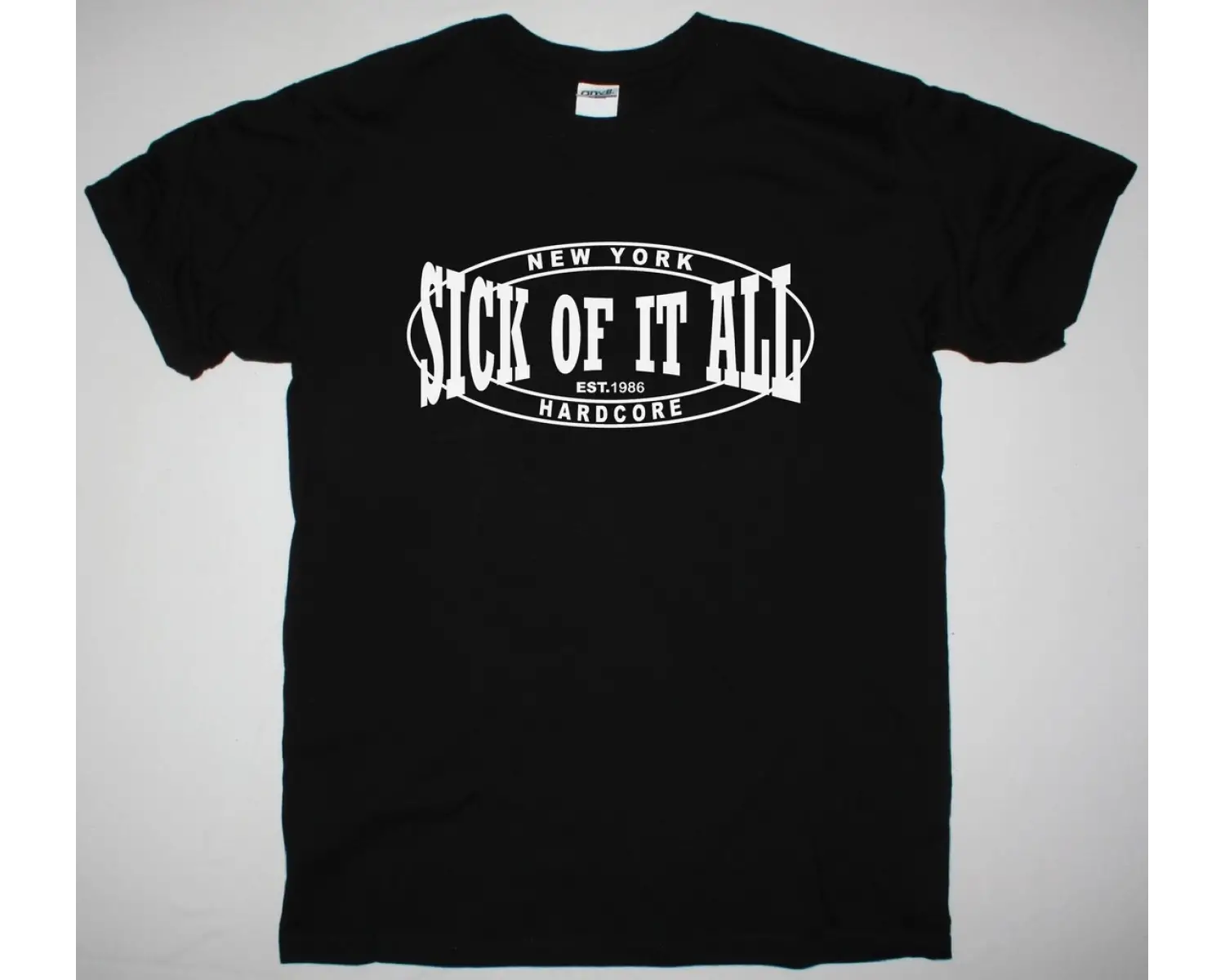 SAGA FULL CIRCLE NEW BLACK T-SHIRT ÖN BASKILI