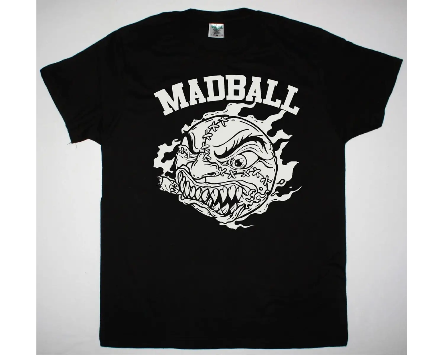 SAGA LOGO NEW BLACK T-SHIRT ÖN BASKILI