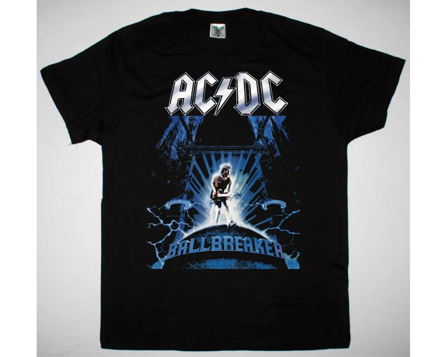 SAVATAGE FIGHT FOR THE ROCK 1986 NEW BLACK T-SHIRT