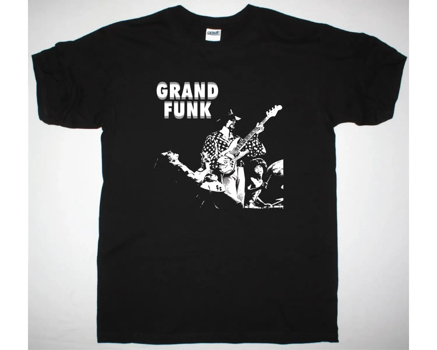 SAXON SOLID BALL OF ROCK 1990 NEW BLACK T SHIRT ÖN BASKILI