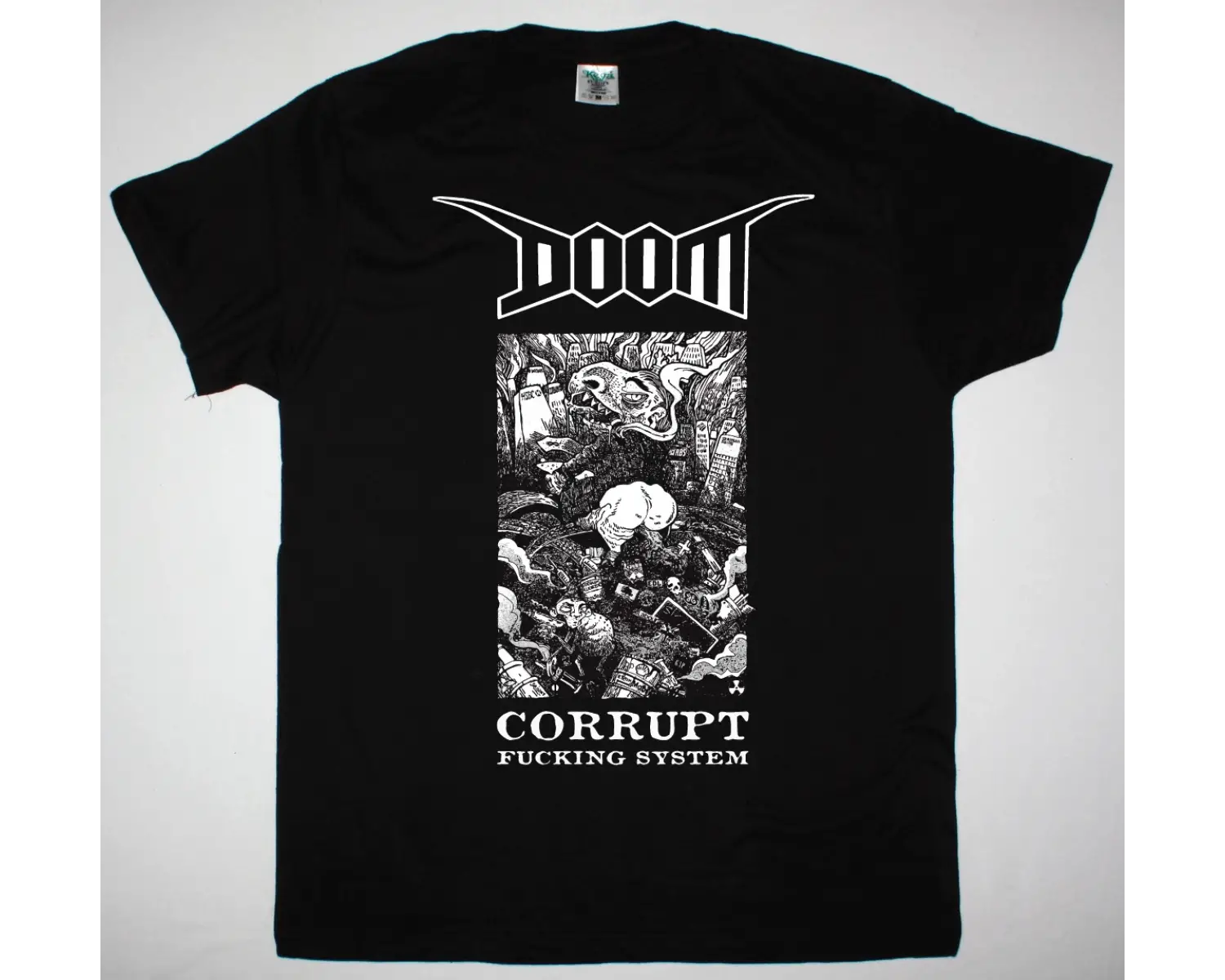 SCORPIONS GIANT SCORPION NEW BLACK T-SHIRT ÖN BASKILI