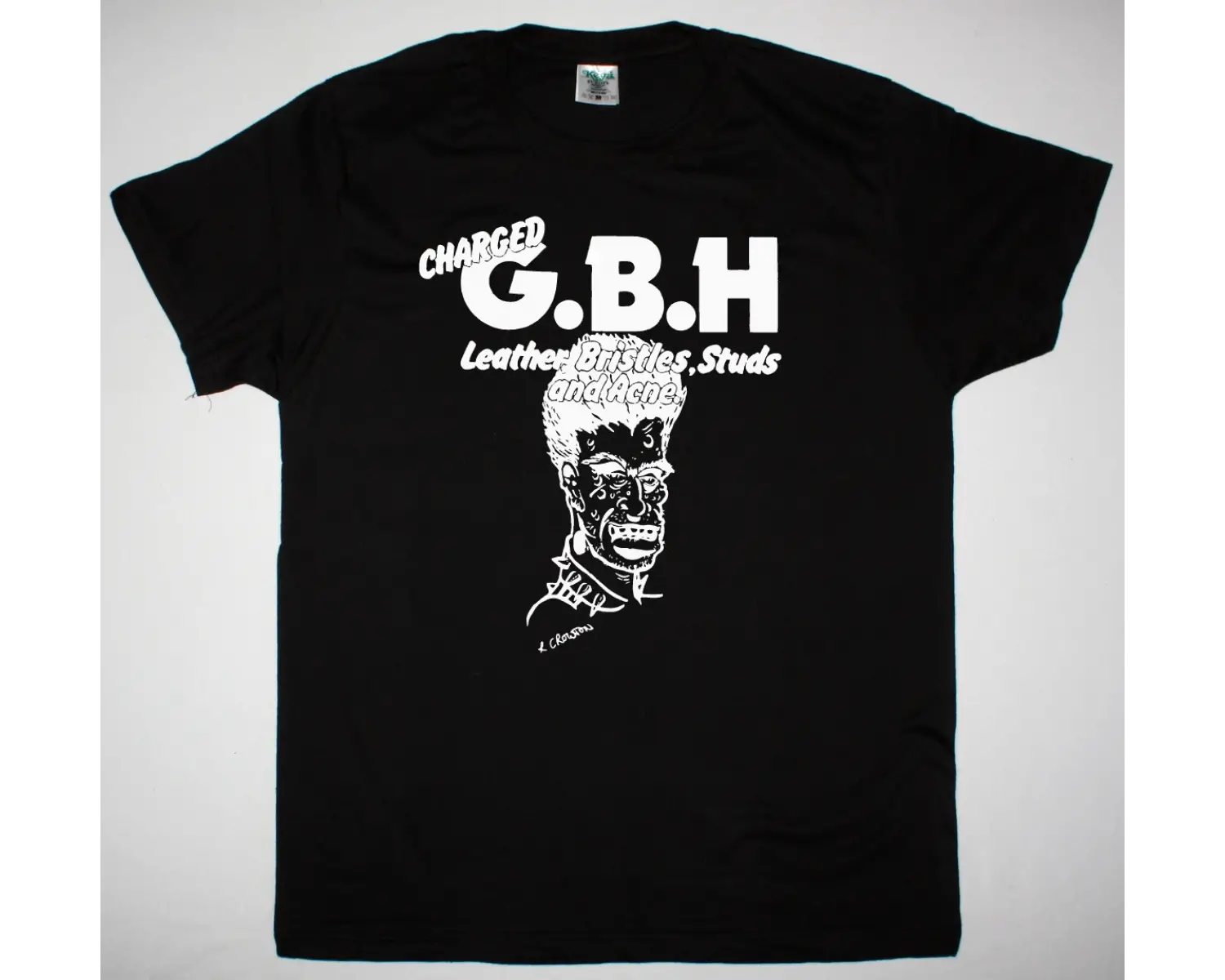 SCORPIONS LOGO NEW WHITE T-SHIRT ÖN BASKILI