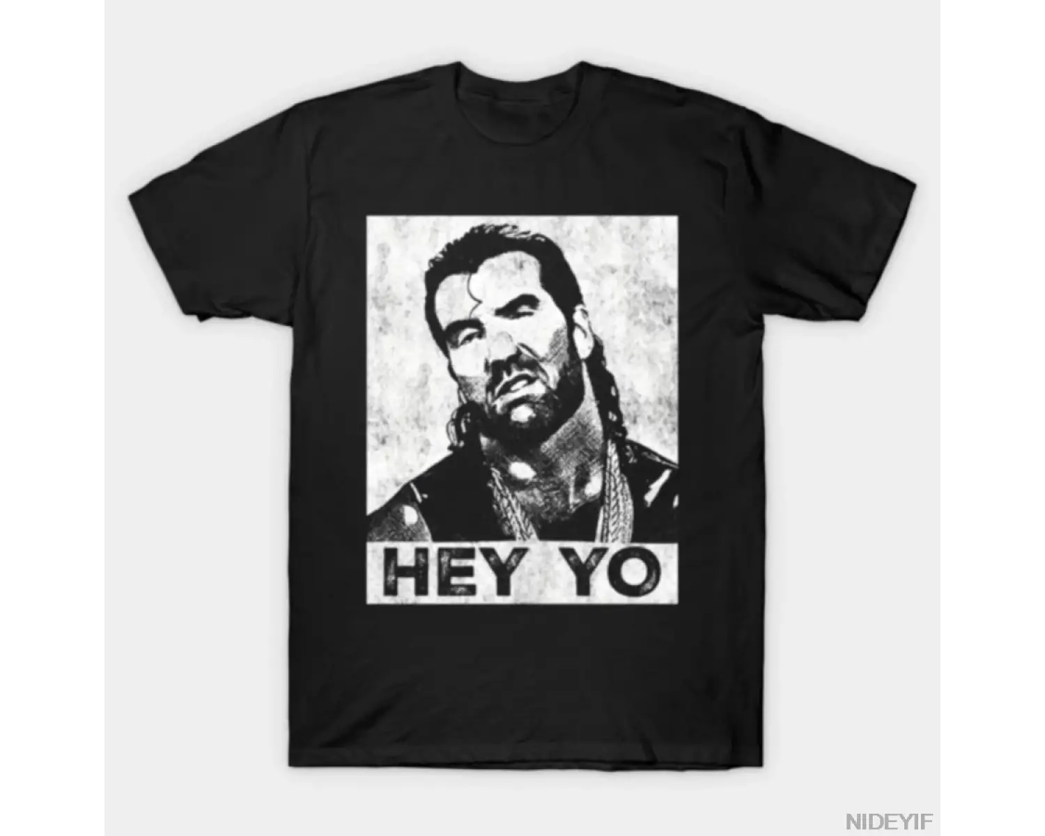 Scott Hall - Razor Ramon Hey Yo Erkek Kadın Tişörtü %100 Pamuklu Tişörtler Kısa Kollu Üstler