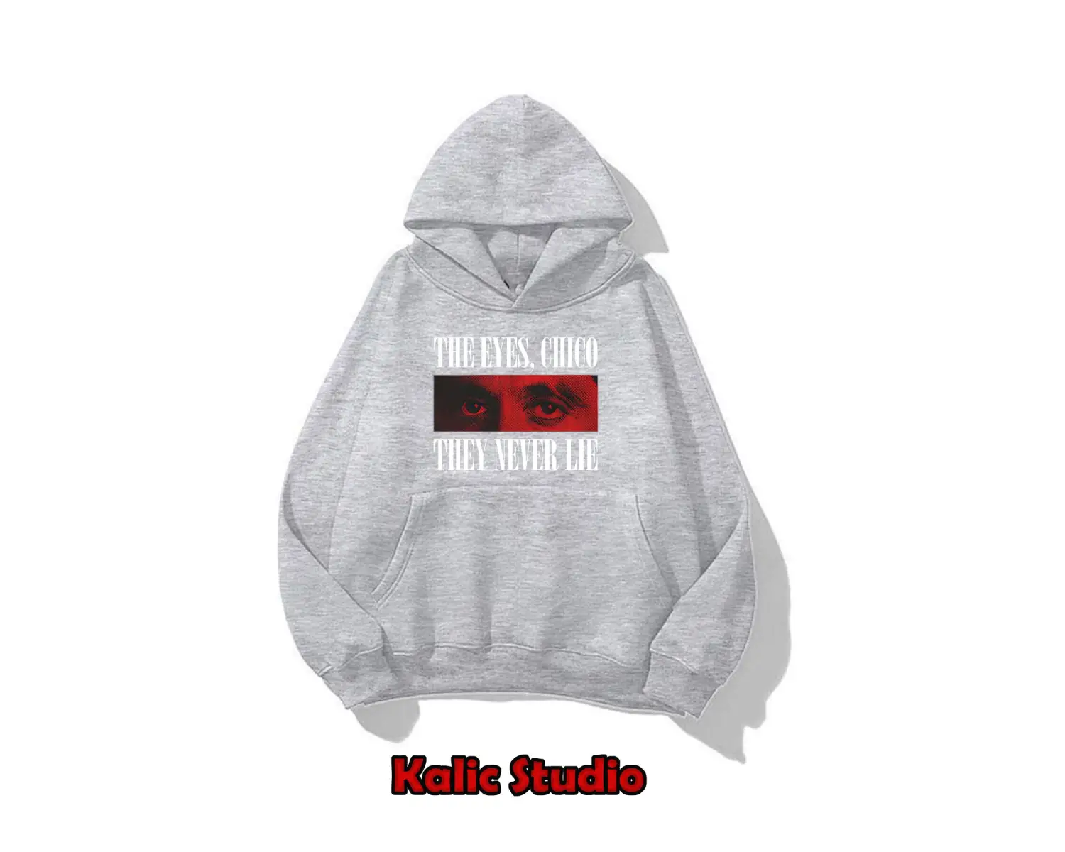 Scr YARALI ünisex oversize sweatshirt gri