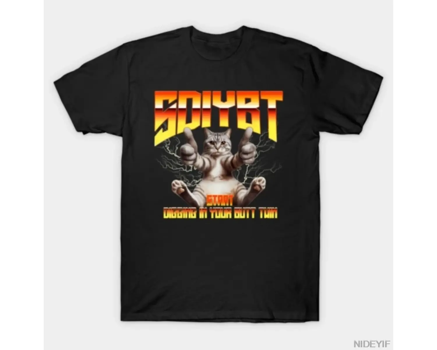 Sdiybt Start Digging In Your Butt Twin Erkek Kadın T-shirt %100 Pamuklu Tişört Kısa Kollu Üst