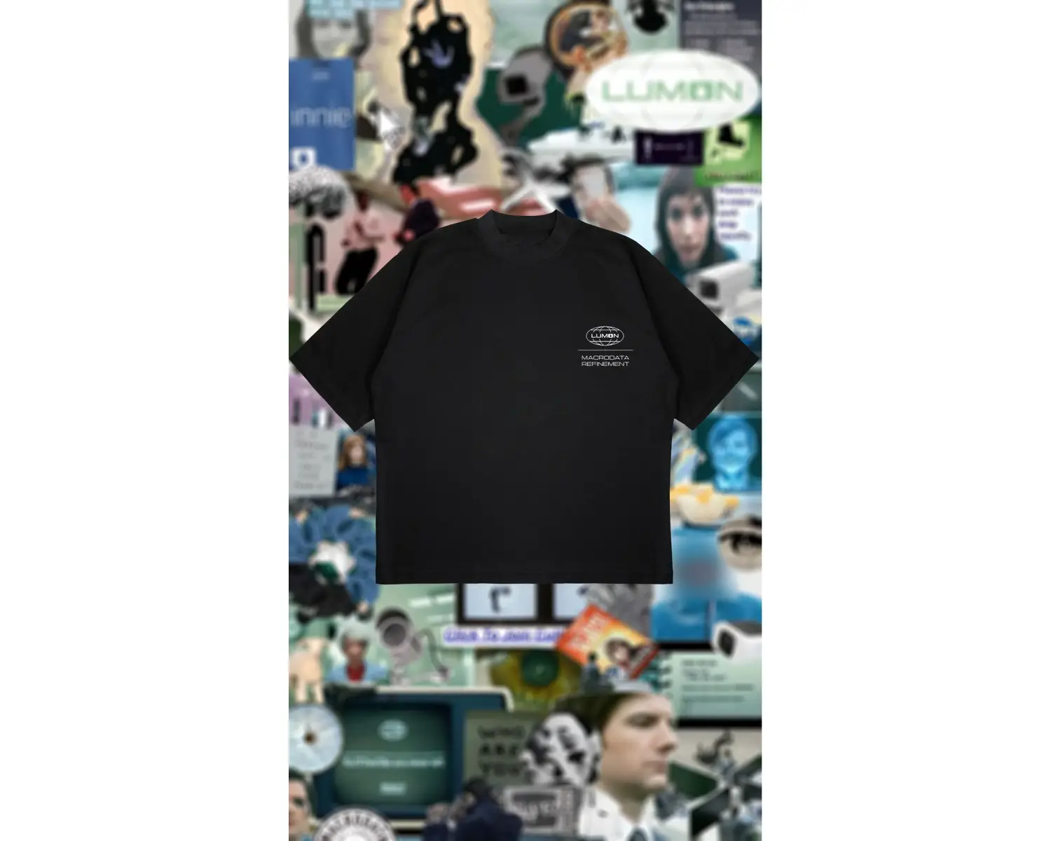 Severence Baskılı Oversize Unisex Pamuklu Nefes Alan Kalın Kumaşlı