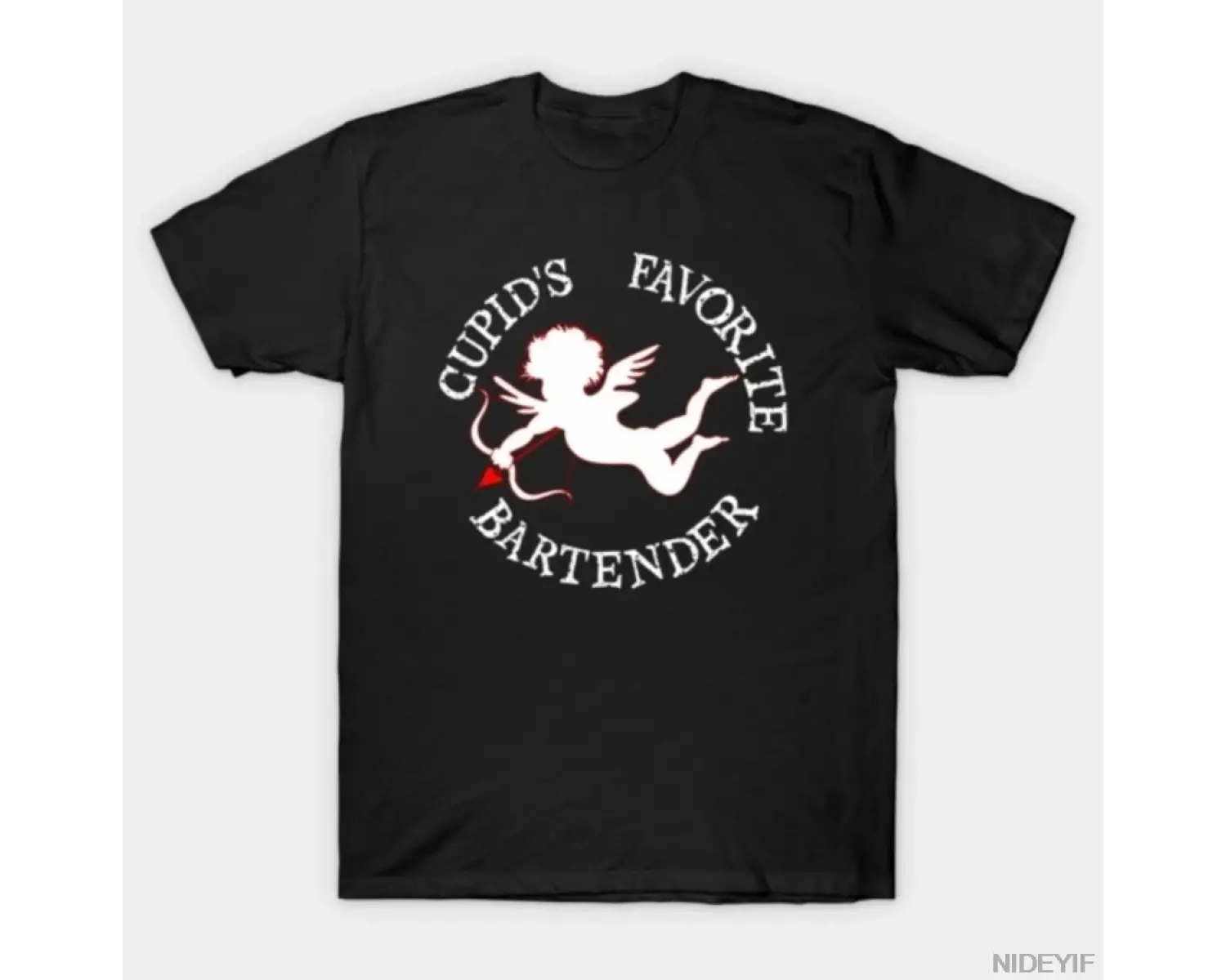 Sevgililer Günü Six Seven 67 6 7 Meme Dabbing Cupids T-shirt Erkekler Kadınlar için % 100% P