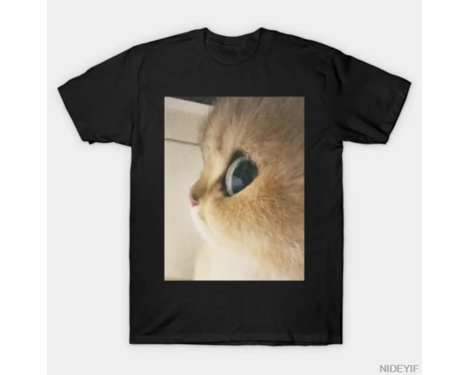 Sevimli Komik Kedi Meme T-shirt Erkekler Kadınlar Için % 100% Pamuk T Shirt Kısa Kollu Üstler
