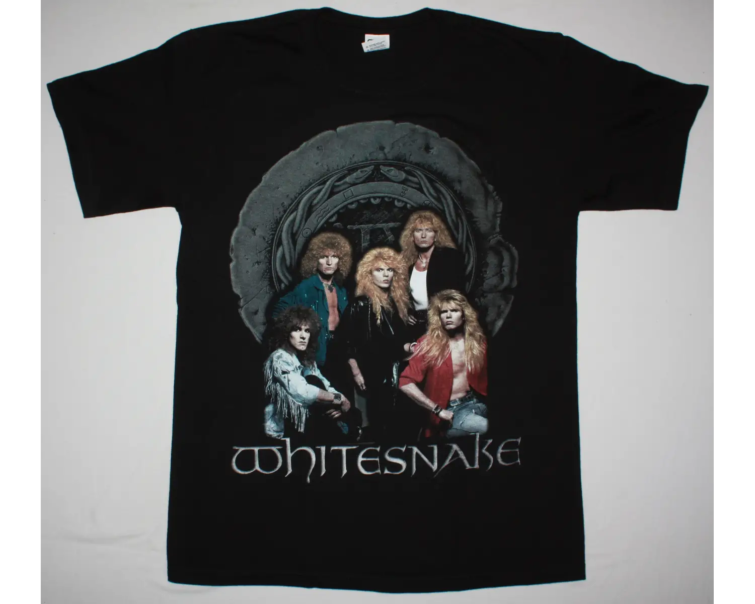SHAM 69 HURRY UP NEW WHITE T-SHIRT ÖN VE ARAKA BASKILI