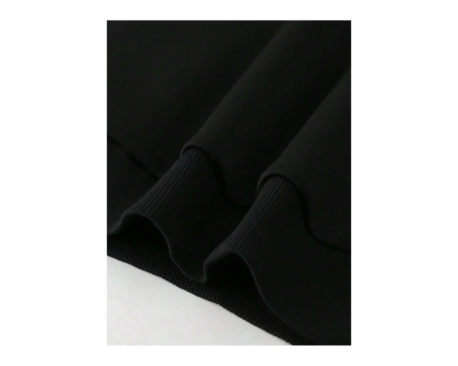 Shark Print Sweatshirt Siyah