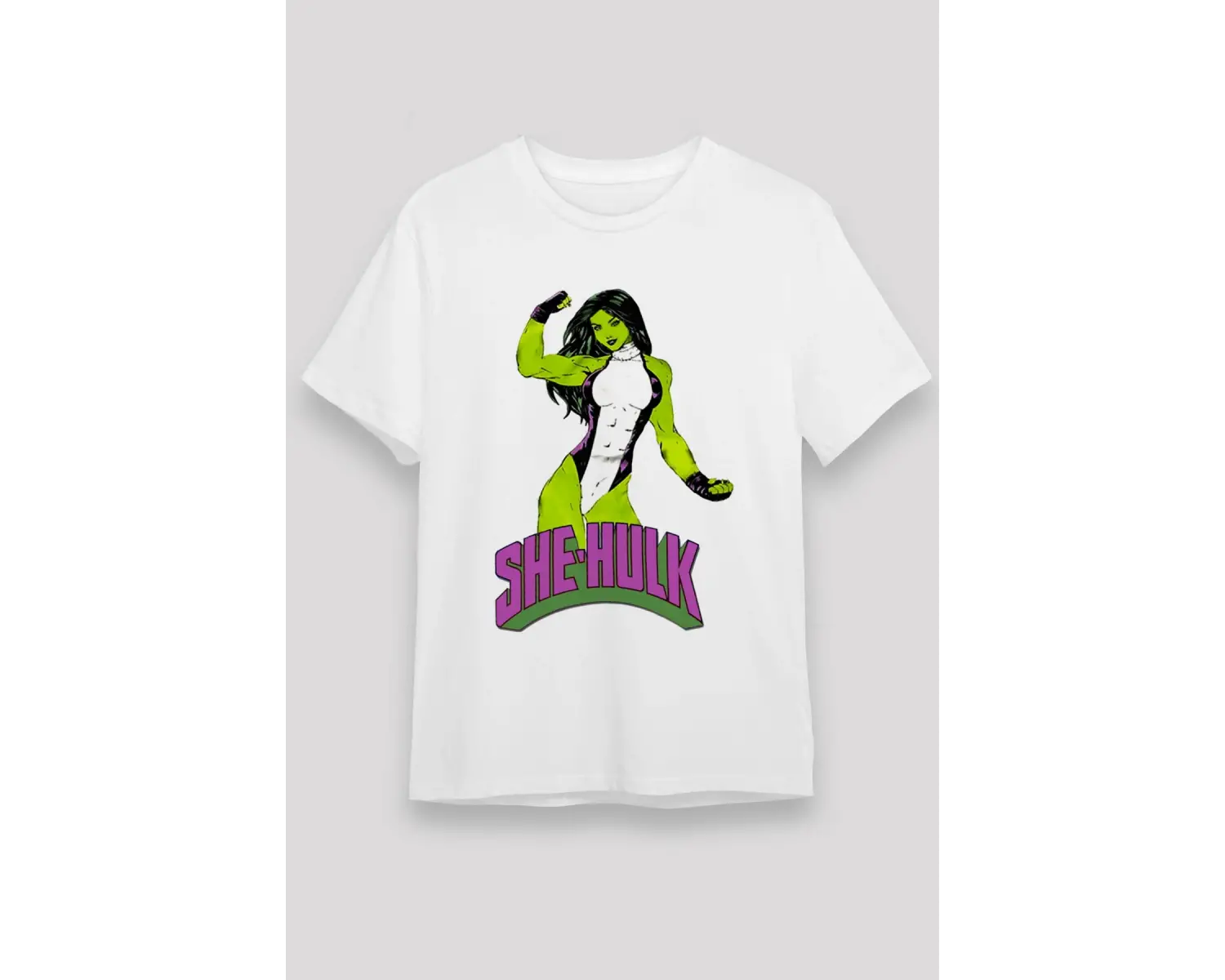She-Hulk Beyaz Unisex Tişört T-Shirt