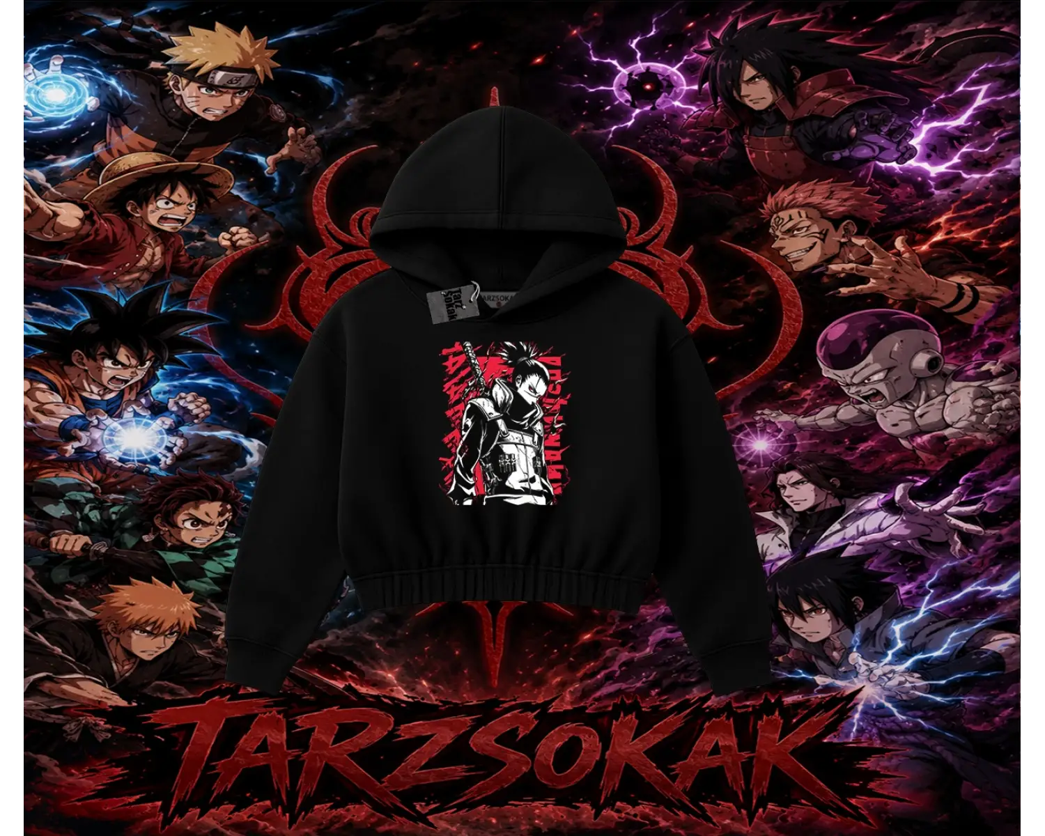 Shikamaru Nara Naruto Anime Karakter Kadın Crop Kapşonlu Sweatshirt Beyaz