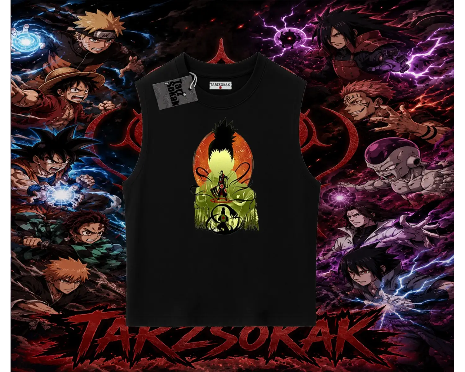 Shikamaru Nara Naruto Anime Karakter Oversize Unisex Kolsuz Tişört Beyaz