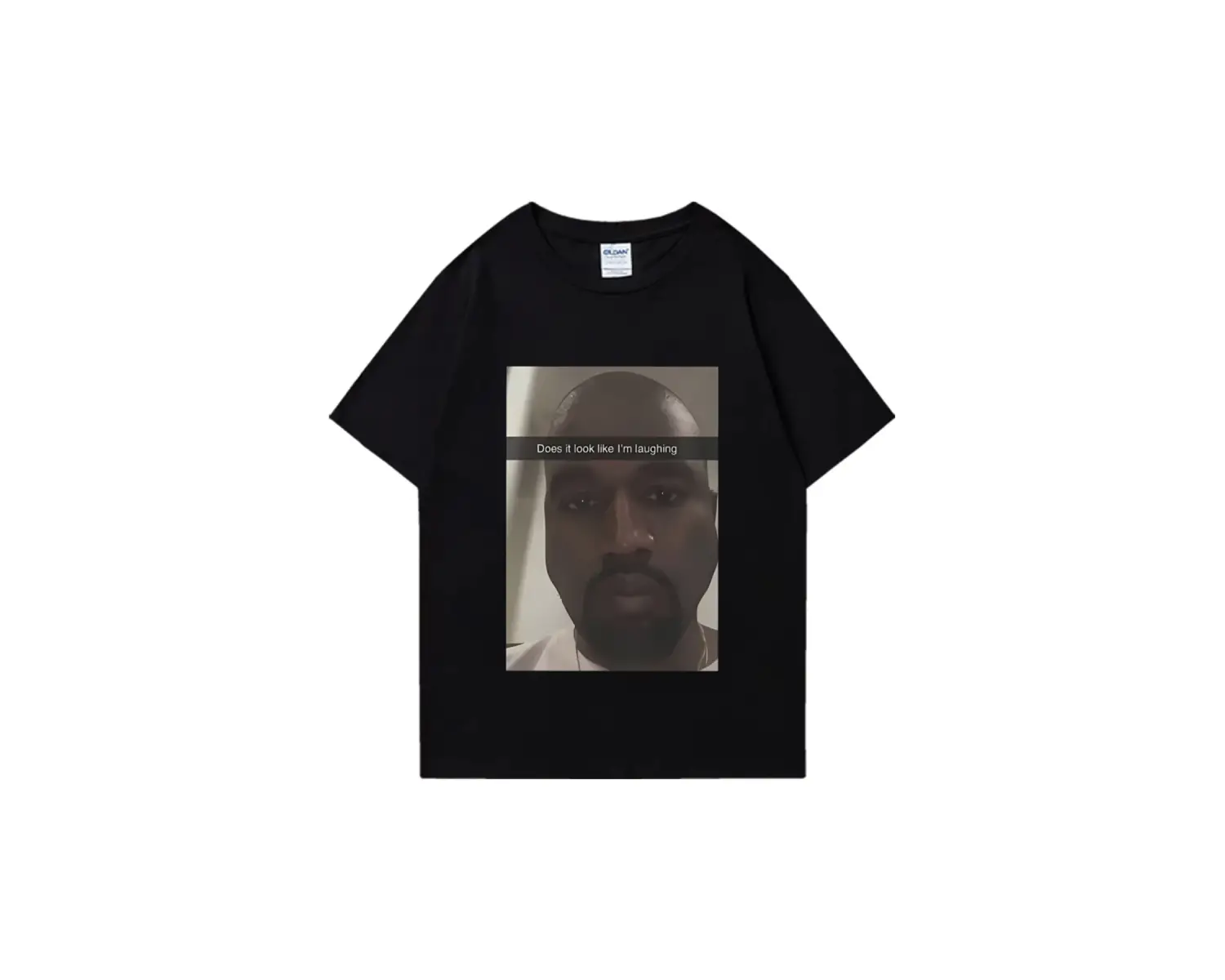 Sıcak satış Kanye West moda grafik t-shirt erkek kadın boy komik Hip Hop streetwear % 100% pa