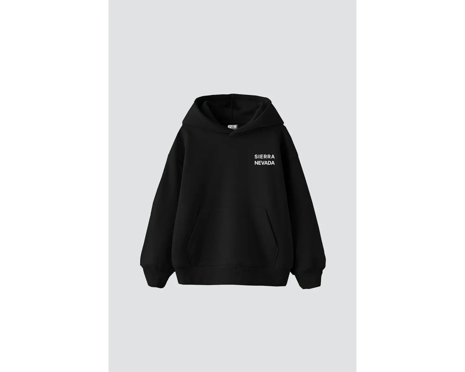 Sierra Nevada Baskılı Oversize Unisex Beyaz