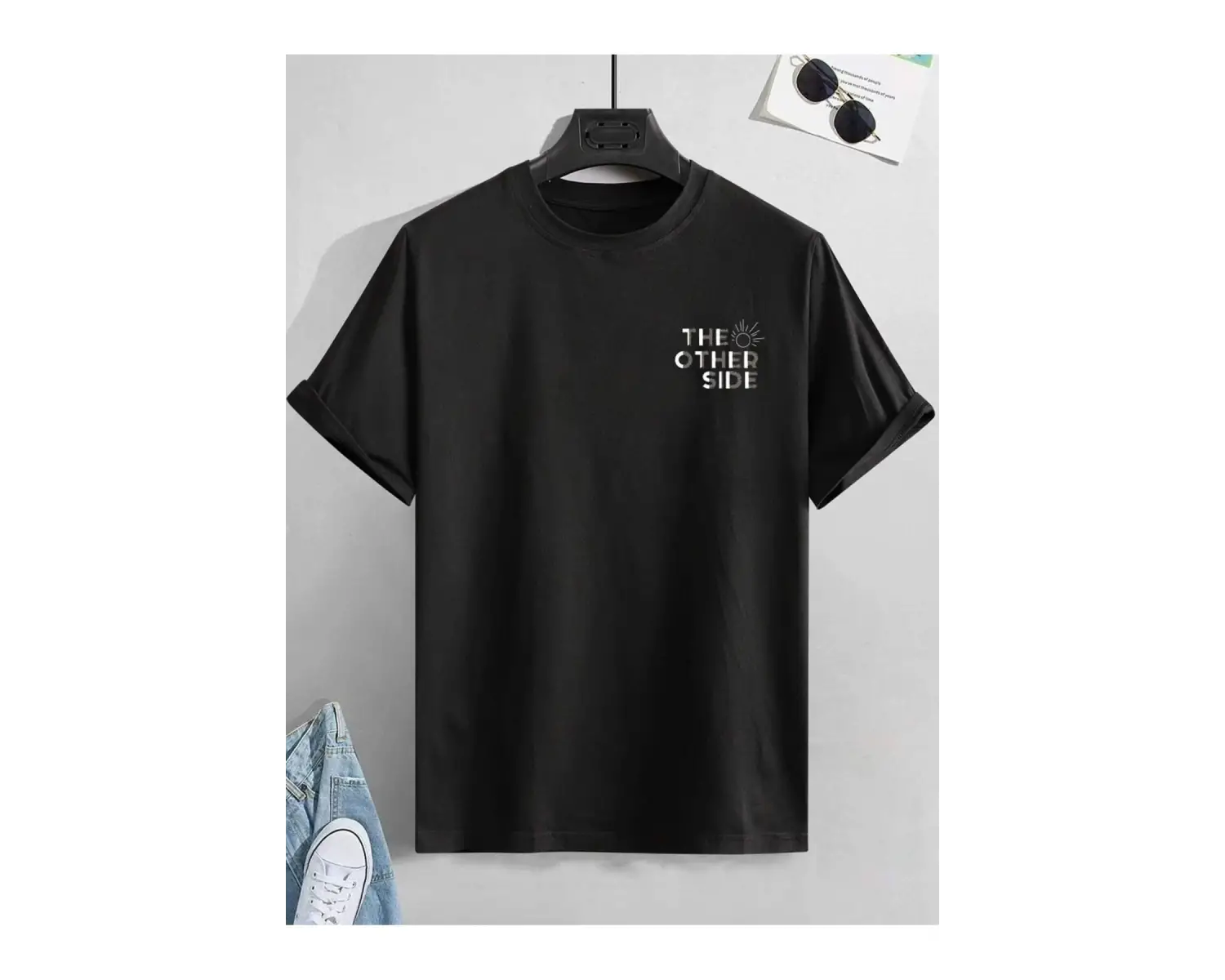 Sırt Baskılı Oversize Salaş Unisex-T-Shirt