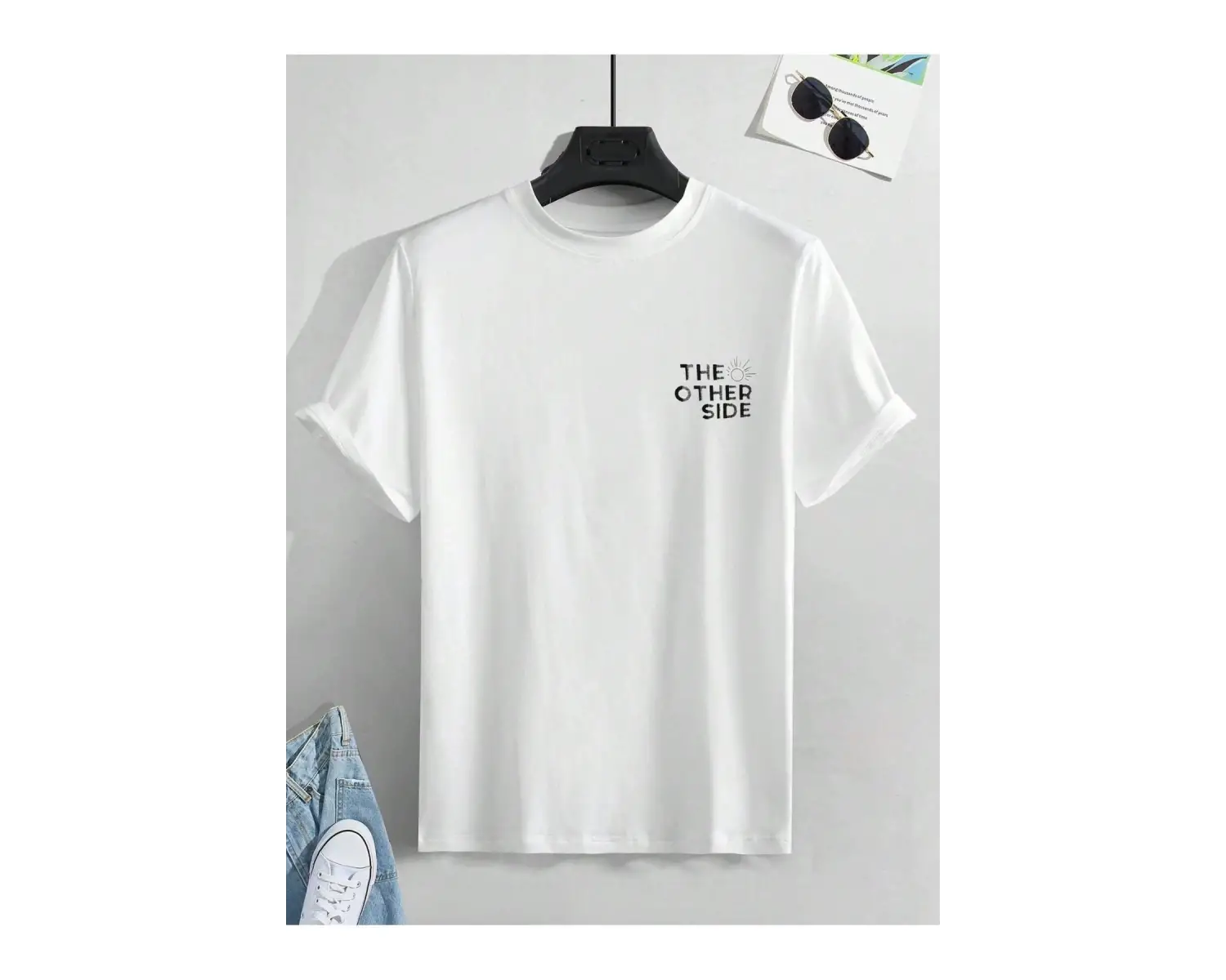 Sırt Baskılı Oversize Salaş Unisex-T-Shirt