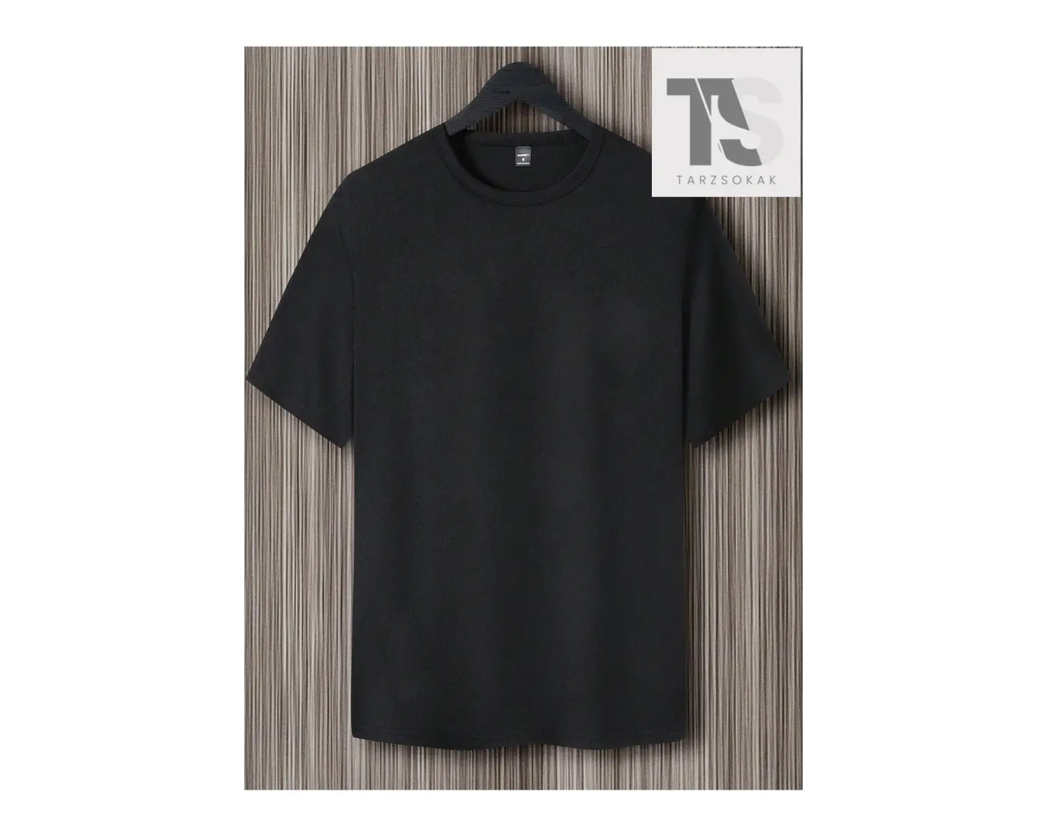 Sırt Tasarımlı Kafatası ve Palmiye Baskılı Erkek Tişört