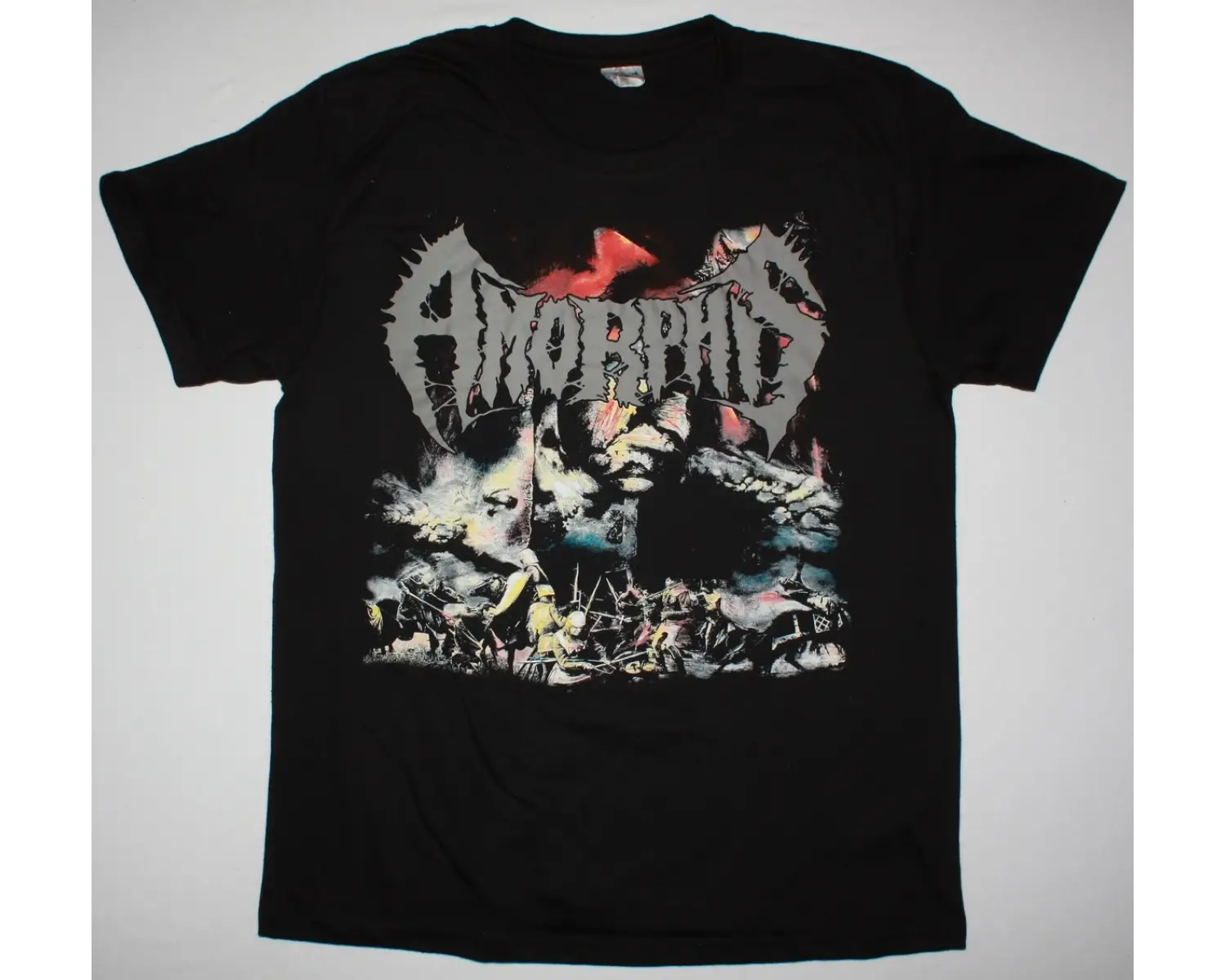 SIXX A.M. PRAYERS FOR THE DAMNED SIXX:A.M. NEW BLACK T-SHIRT ÖN BASKILI