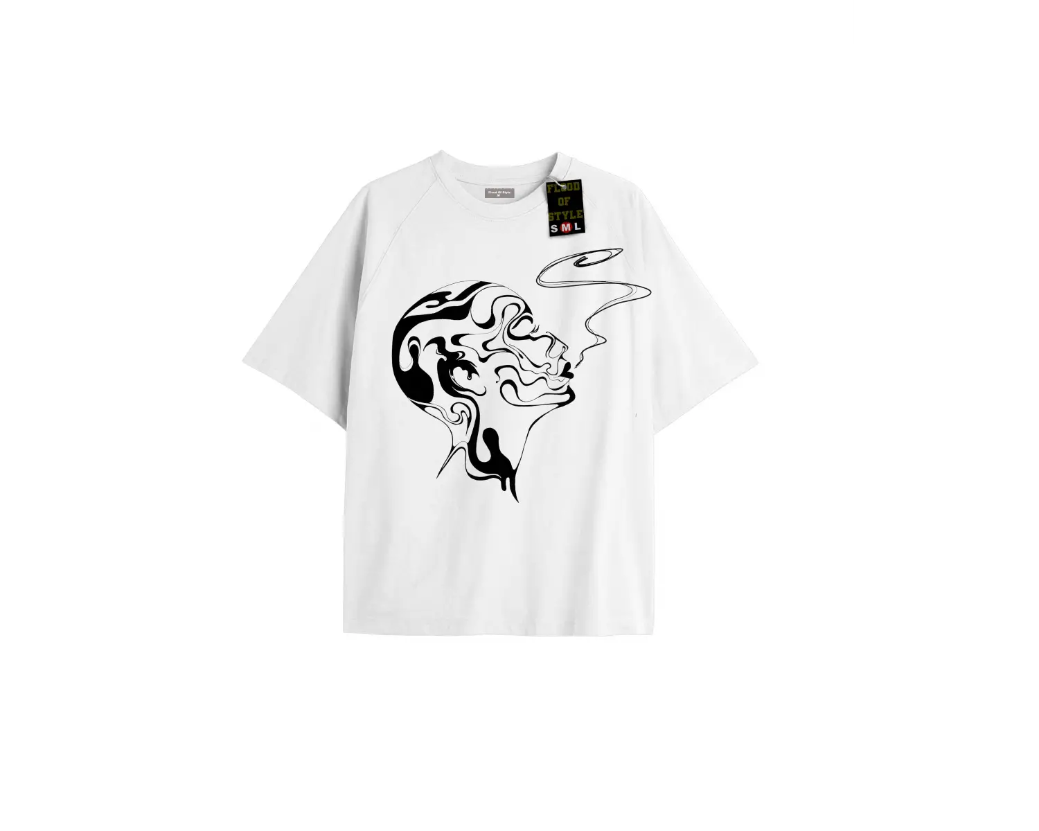 Siyah Babby Tee yüz tasarım Özel tasarım