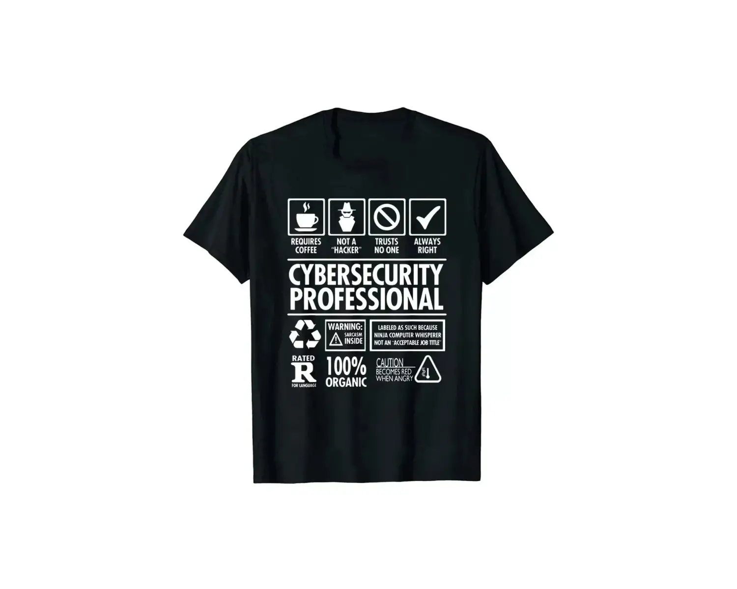 Siyah Bağlantıyı Tıklaydınız Komik Siber Güvenlik Programcısı Hacker Güvenlik Siber Hack Do