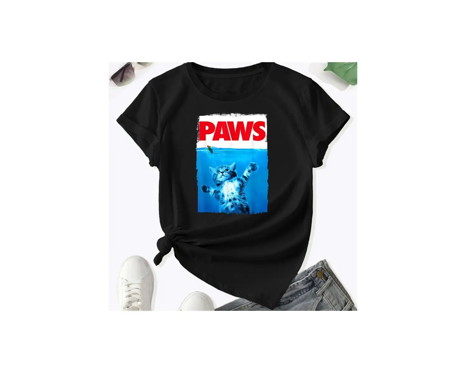 Siyah BrrBrr Patapin İtalyan Beyinrot T Trendy Harajuku Tee Gömle