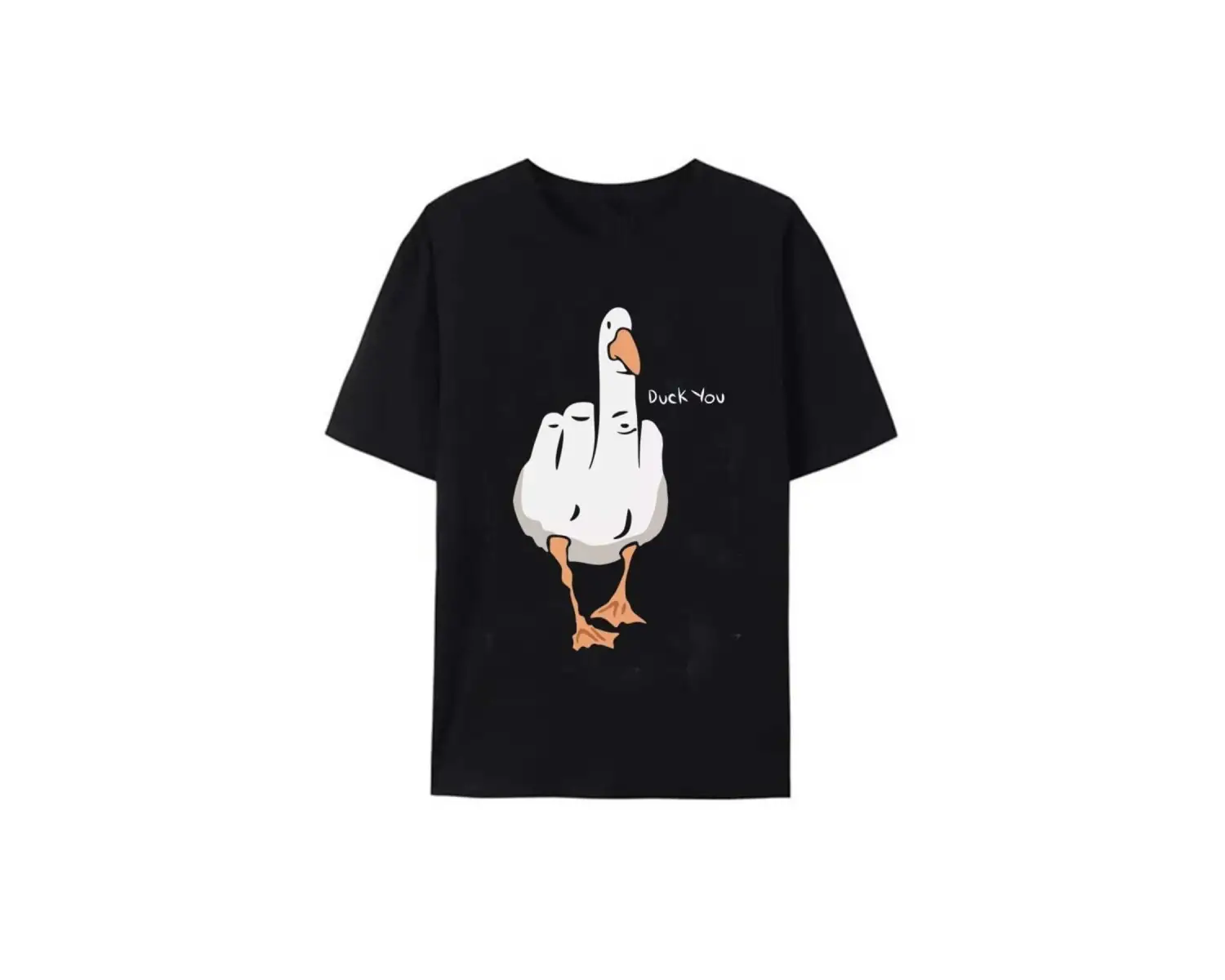 Siyah Duck You Unisex