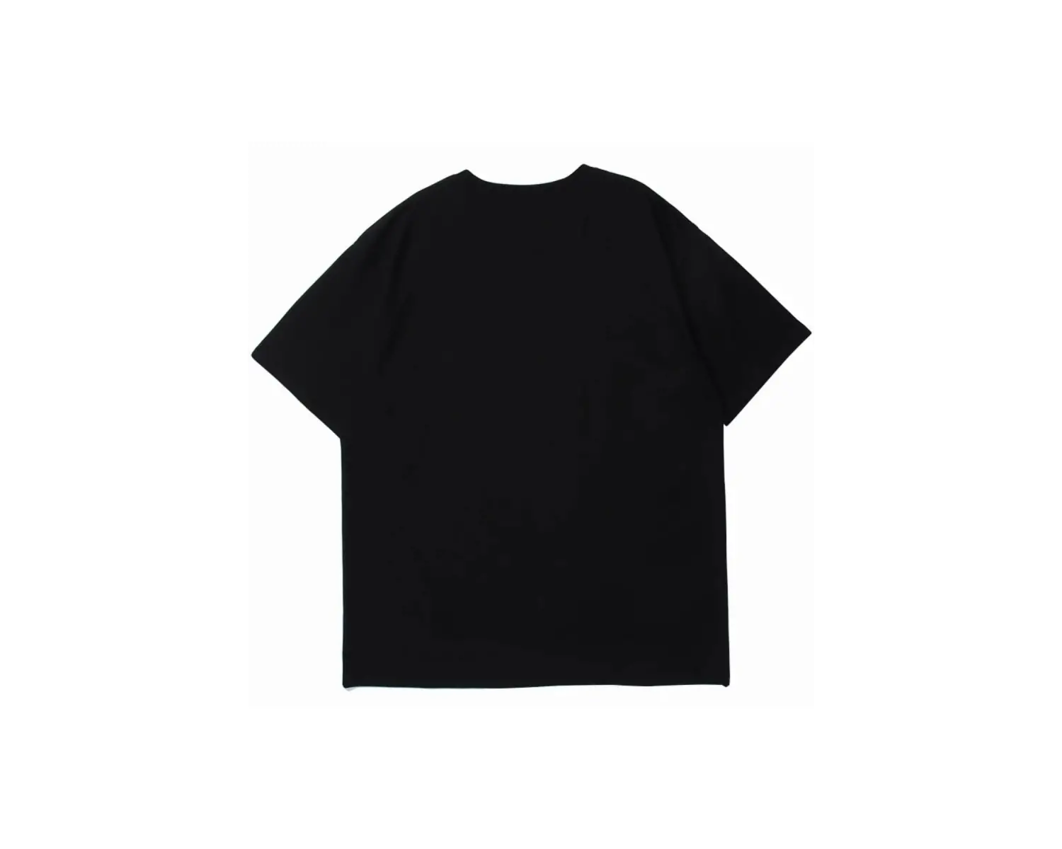 Siyah Feel Good Ayı Baskılı Oversize Bisiklet Yaka Erkek Tişört