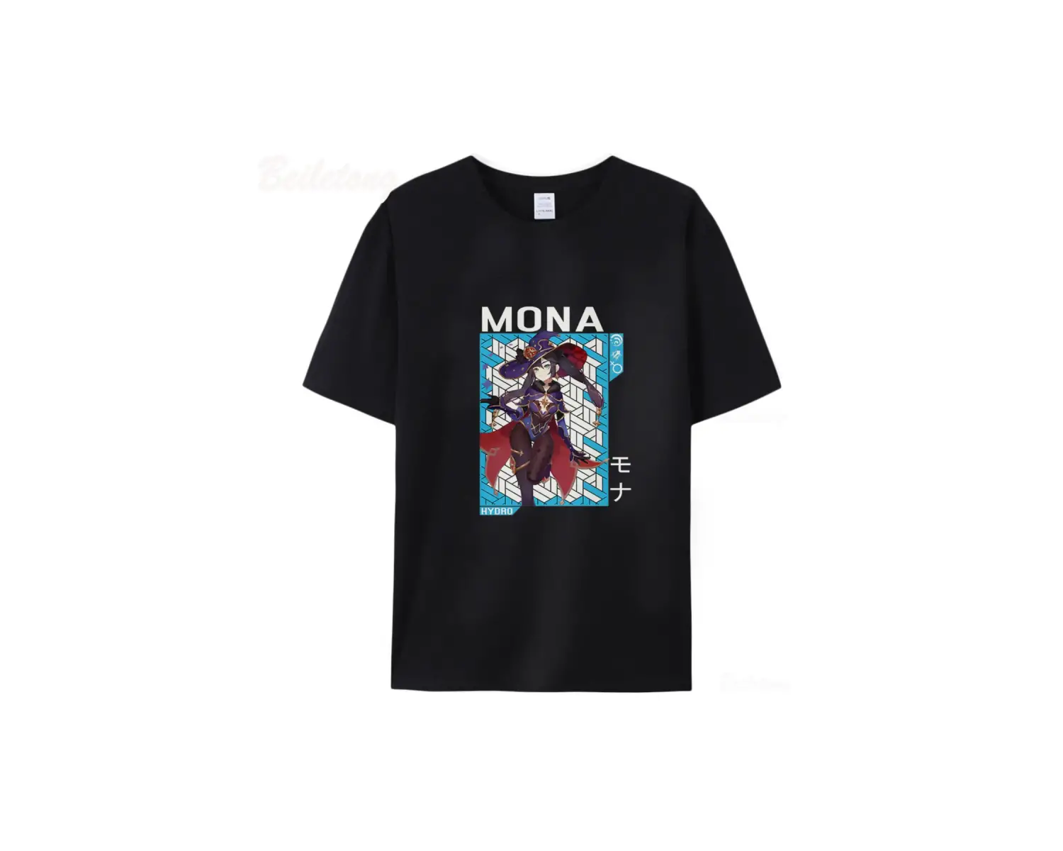 Siyah Genshin darbe Lisa Barbara Noelle Fischl Sucrose Mona Qiqi