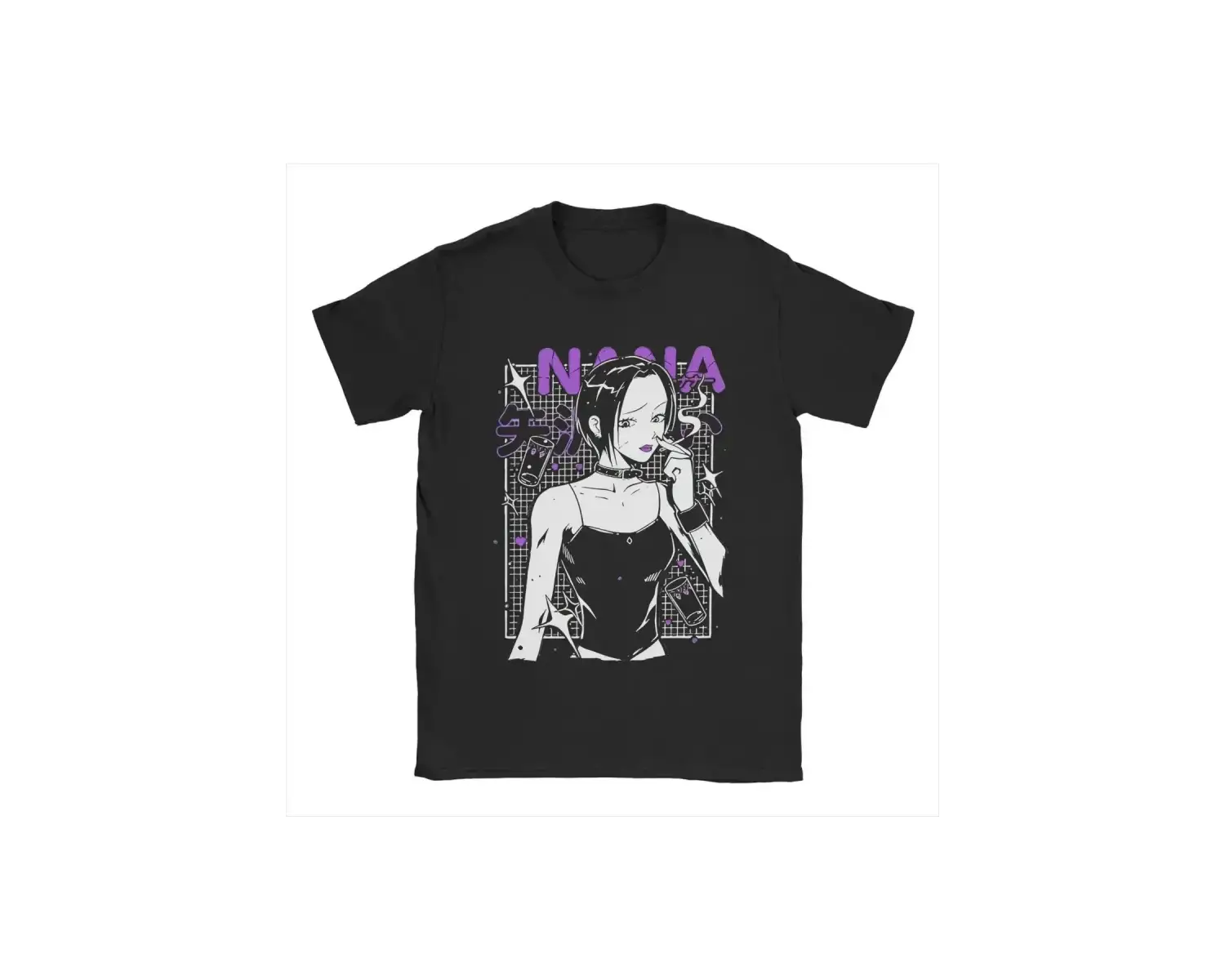 Siyah Harajuku Sokak Japon Kaya Punk