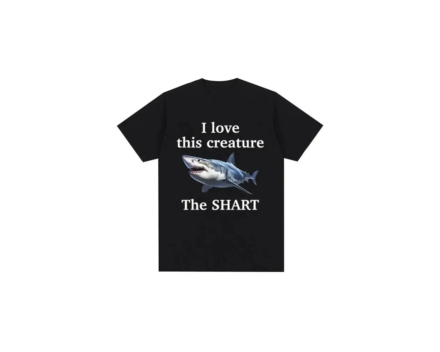 Siyah Komik Balık Diyagramı Meme Grafik Retro