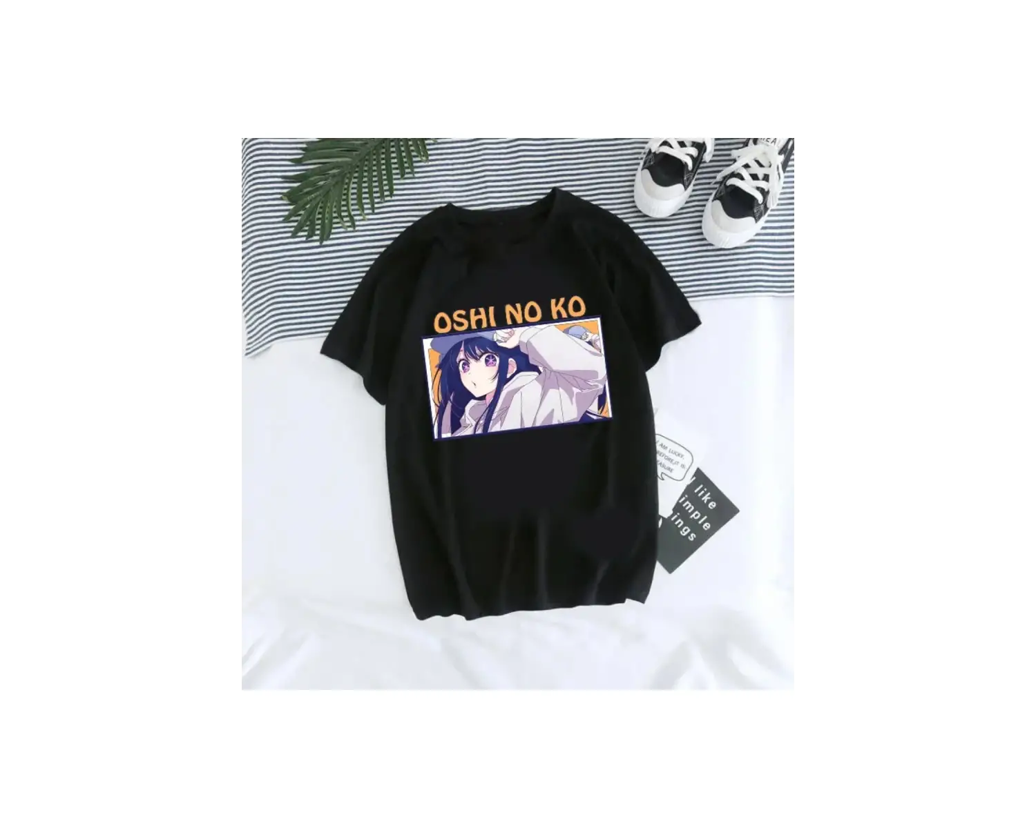 Siyah Manga Anime Oshi No Ko Harajuku Ullzang Female Ai Ruby Akane Aquamarine