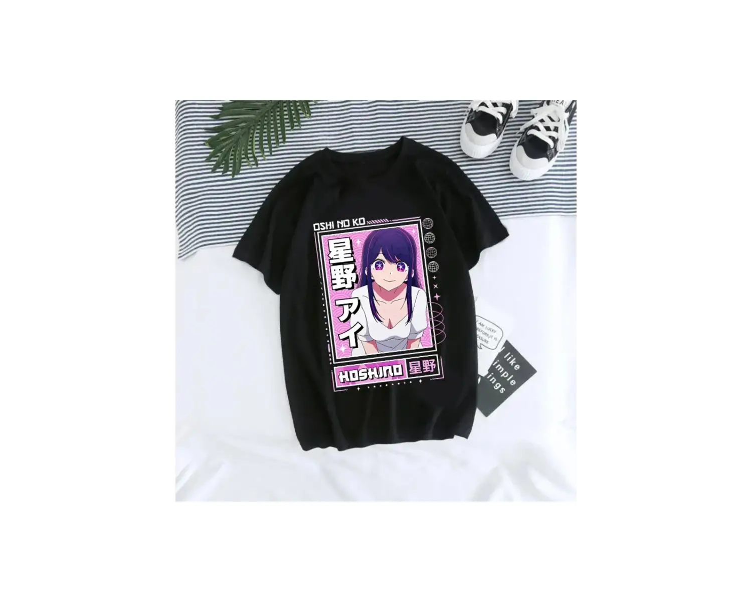 Siyah Manga Anime Oshi No Ko Harajuku Ullzang Female Ai Ruby Akane Aquamarine