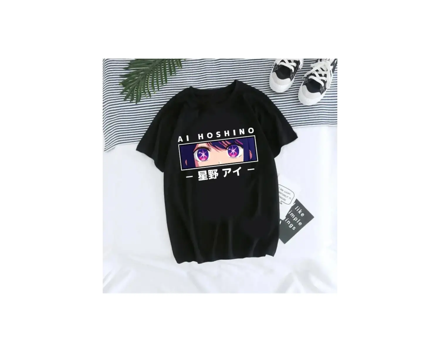 Siyah Manga Anime Oshi No Ko Harajuku Ullzang Female Ai Ruby Akane Aquamarine