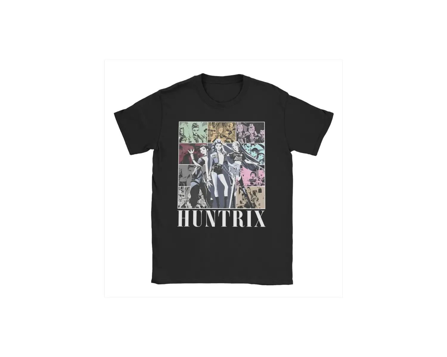 Siyah Rujinu KPDH Jinu Demon Hunter Tees Kpop Huntrix T Crewne