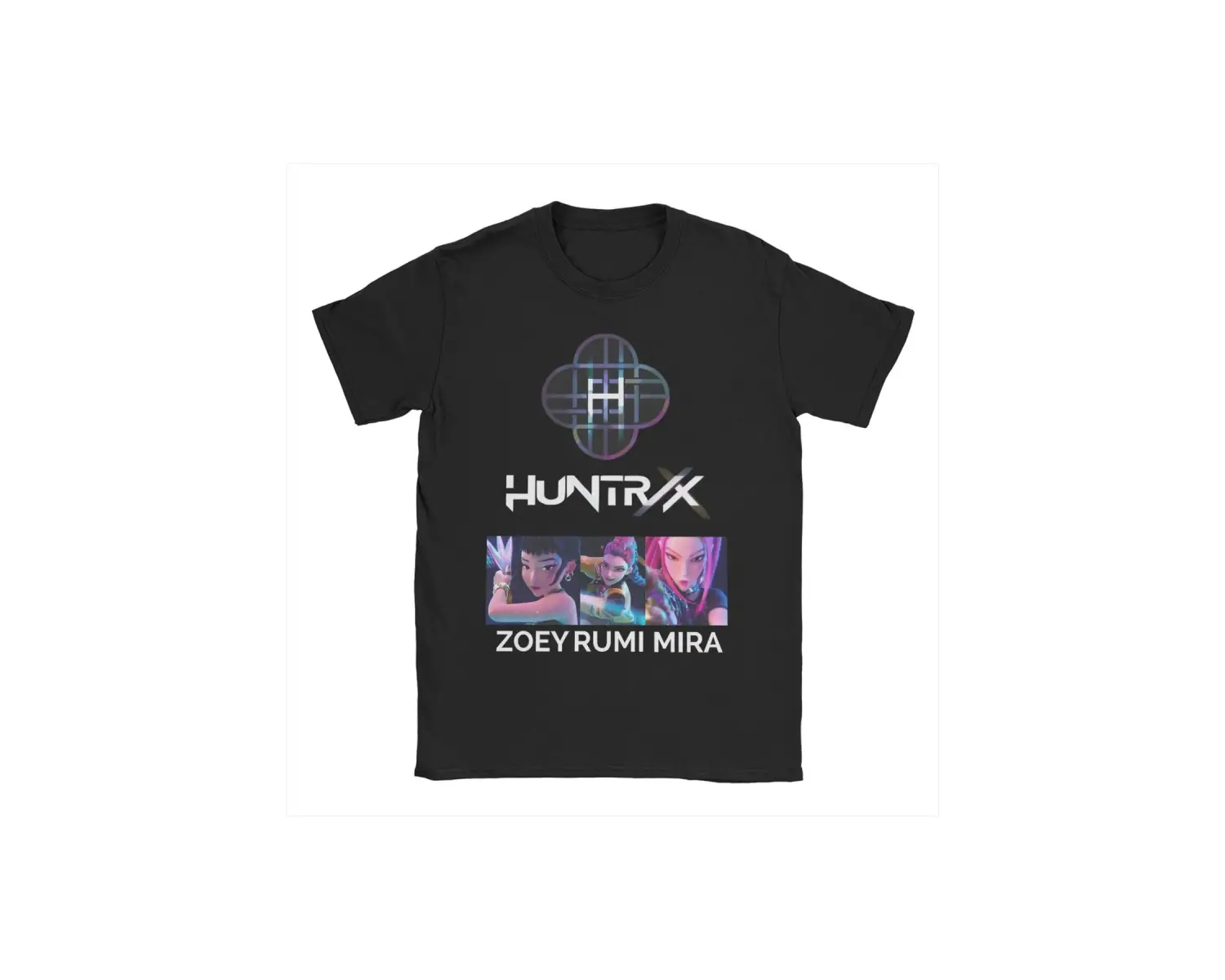 Siyah Rujinu KPDH Jinu Demon Hunter Tees Kpop Huntrix T Crewne