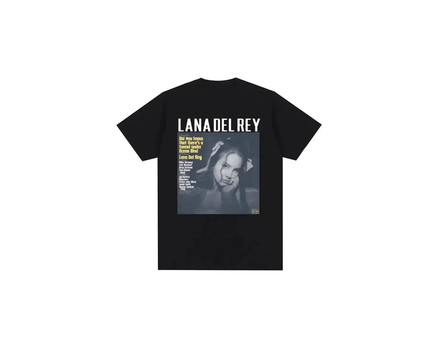 Siyah Şarkıcı Lana Del Rey Baskı Hip Hop leri Streetwear Harajuku kı
